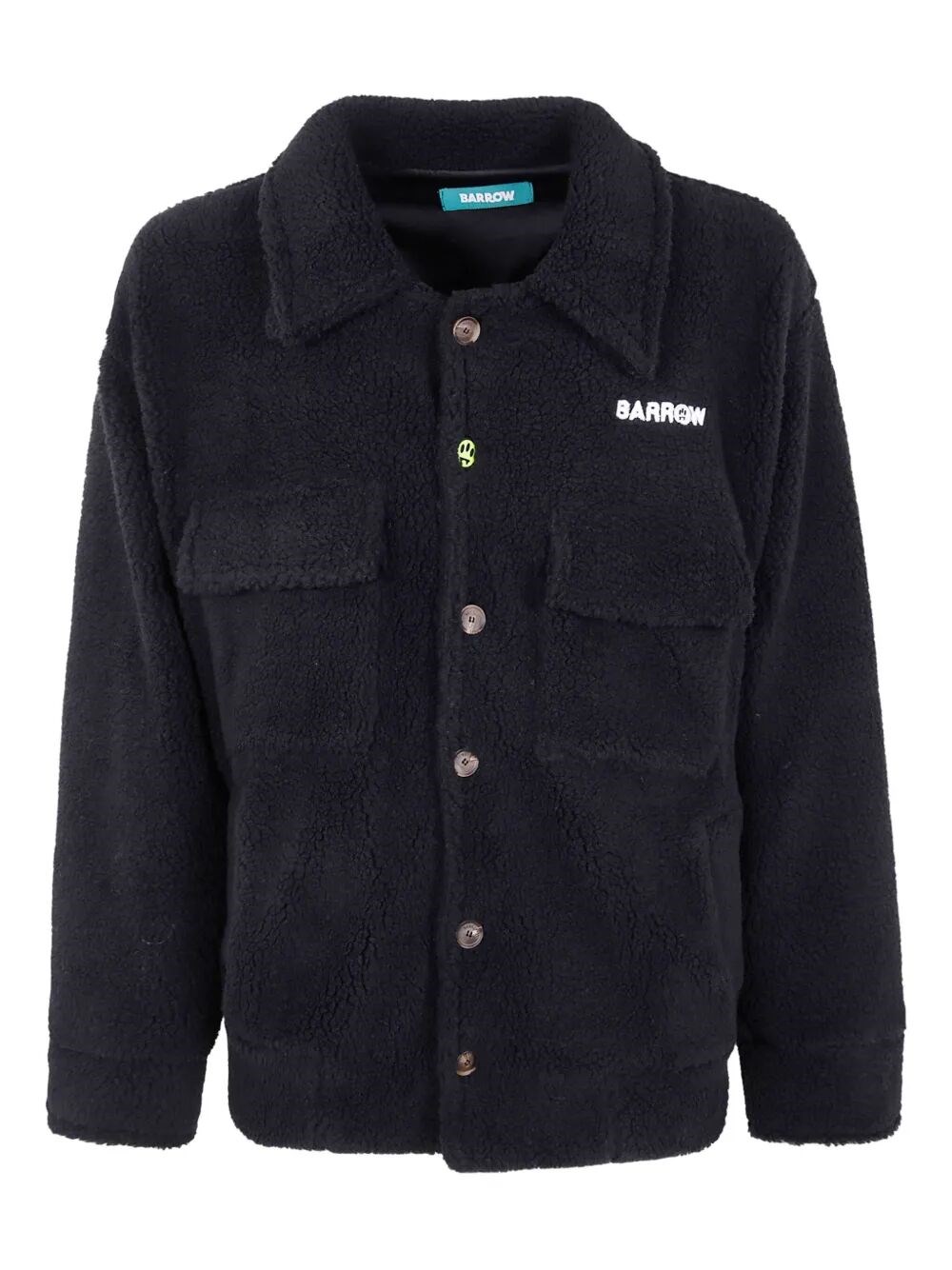 Barrow "teddy" Jacket Unisex In Black