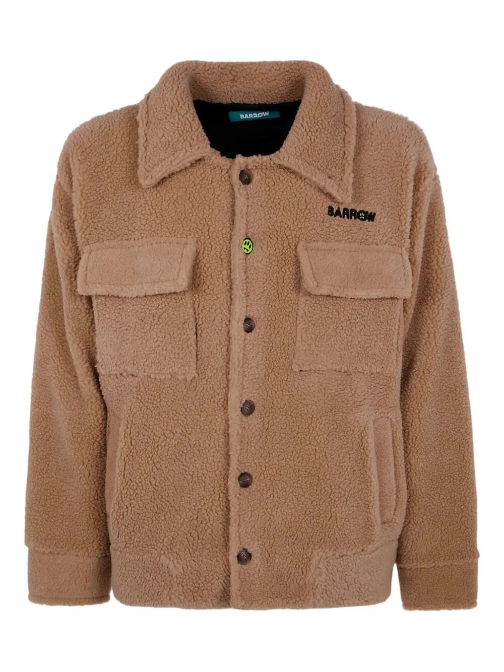 Barrow 'teddy' Jacket Unisex In Brown