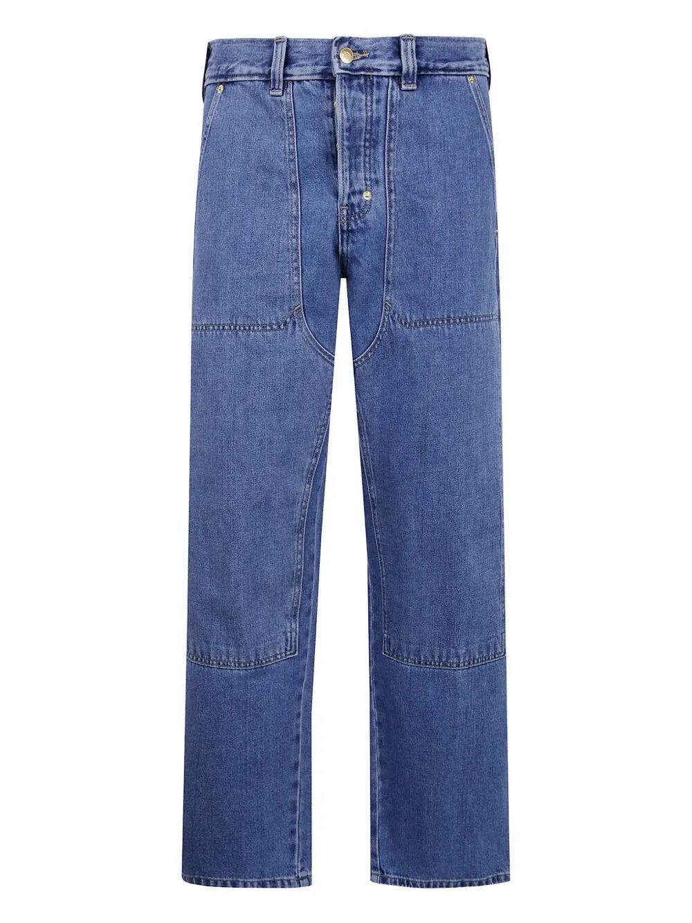 Anneclaire 3/4 Sleeves Crew Neck T-shirt In Sat Sky