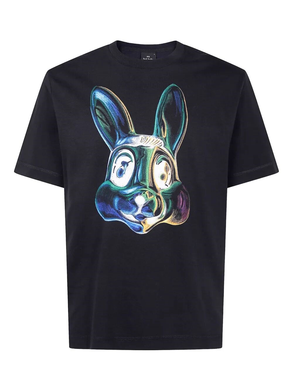 Paul Smith Mens Ss Tshirt Rabbit In Black