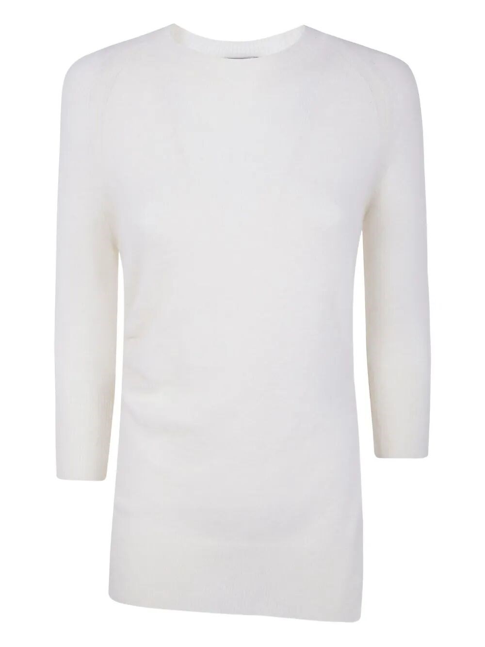 Liviana Conti Bat Shirt With Folds At The Bottom In Salt