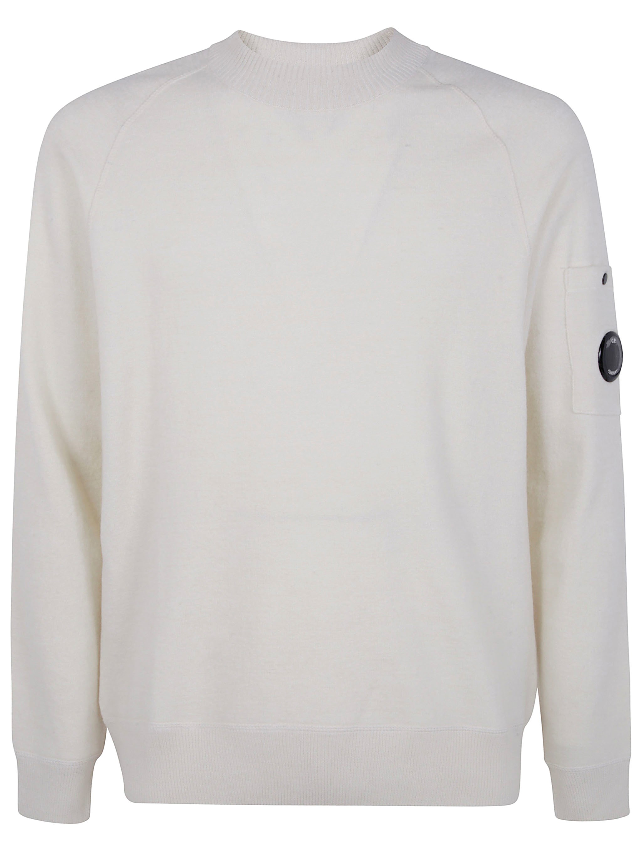 C. P. COMPANY Knitwear Crew Neck In Merino Wool Felted