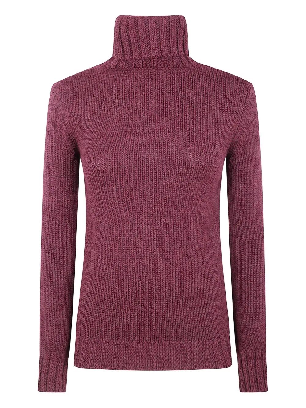 Throwback Extrafine Merino Wool Turtleneck In White