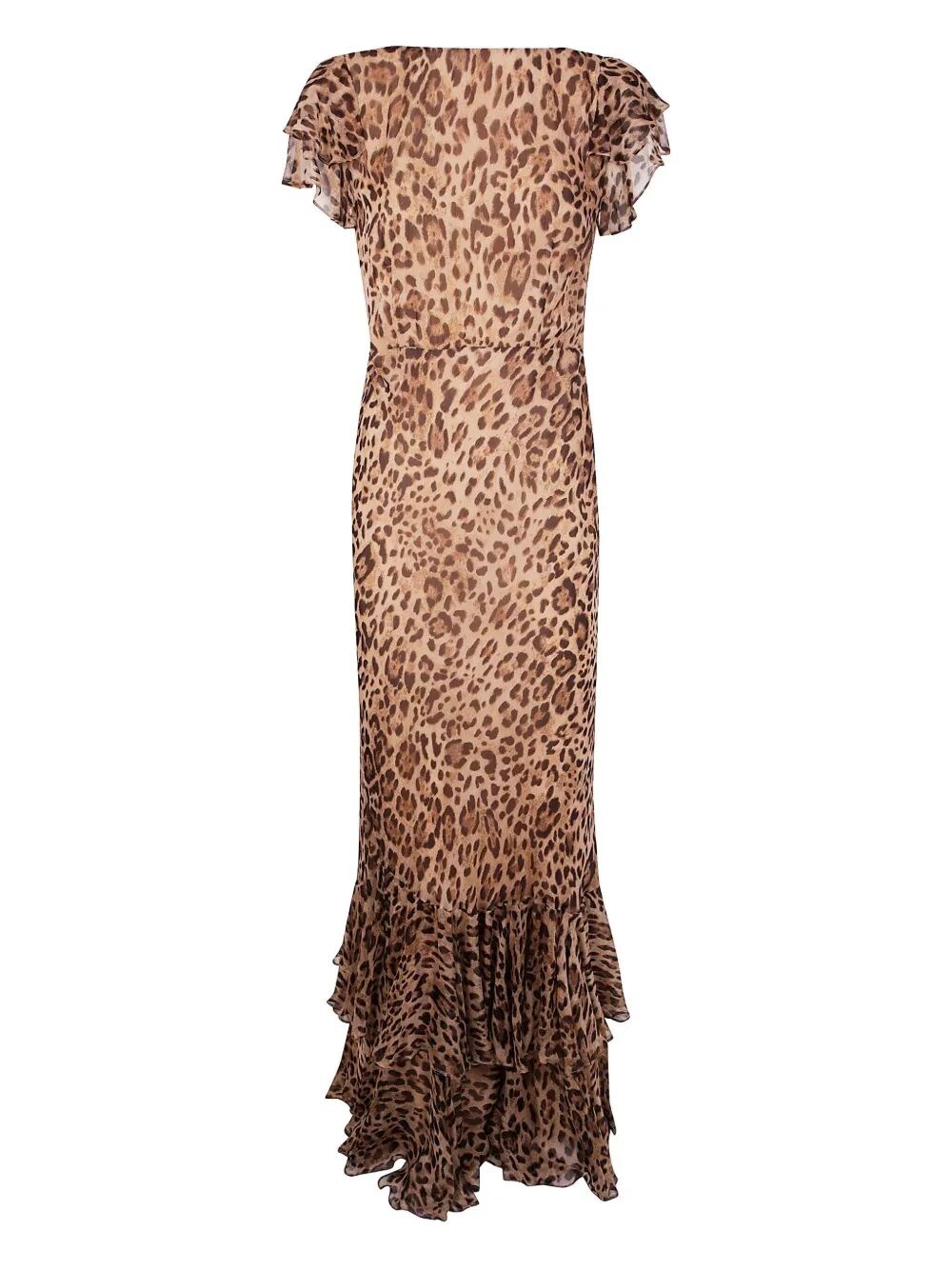 Md75 "ordinia" Dress Mila Leopard Brown In Multi