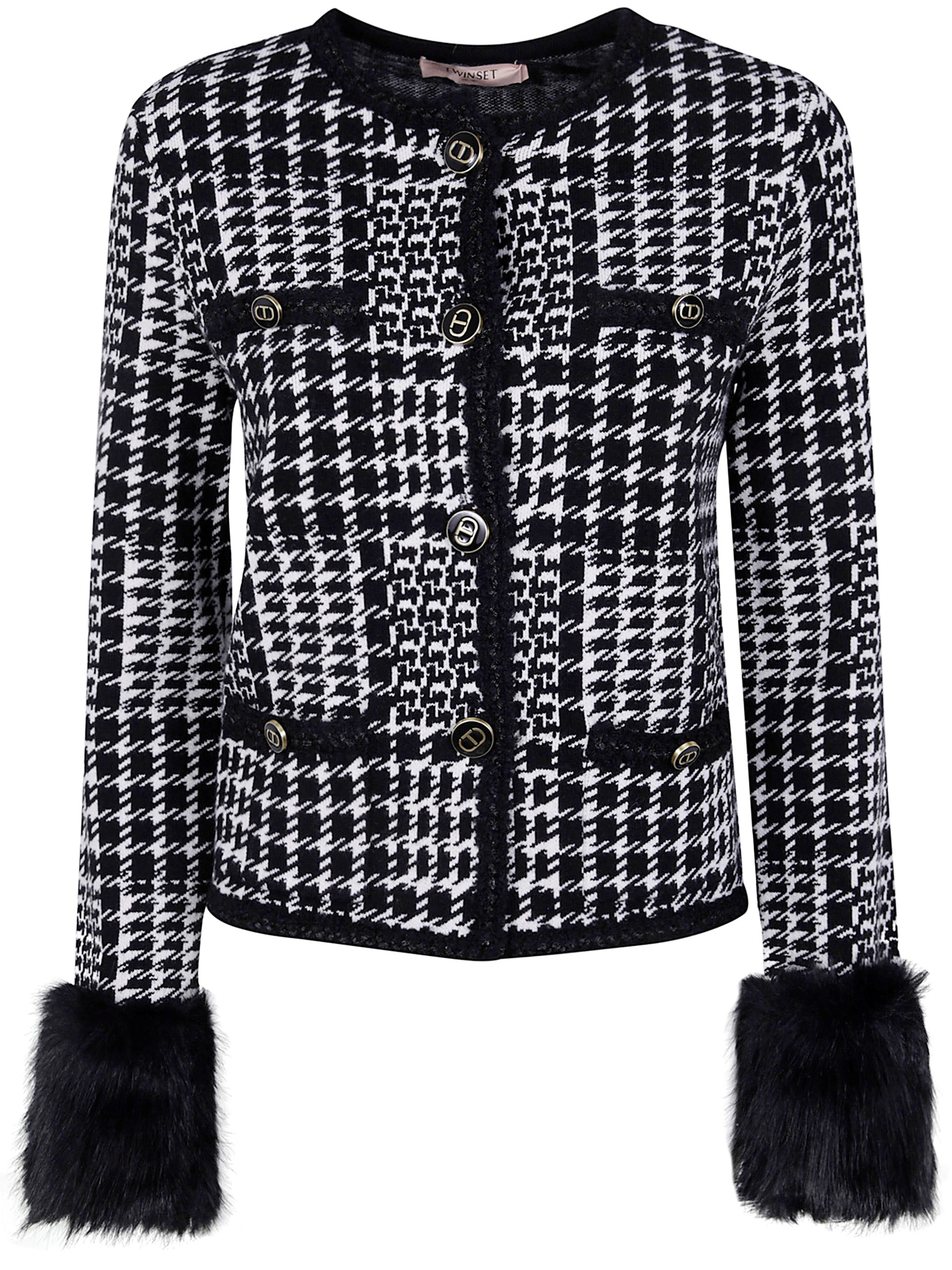Undercover Classic Check Cropped Jacket