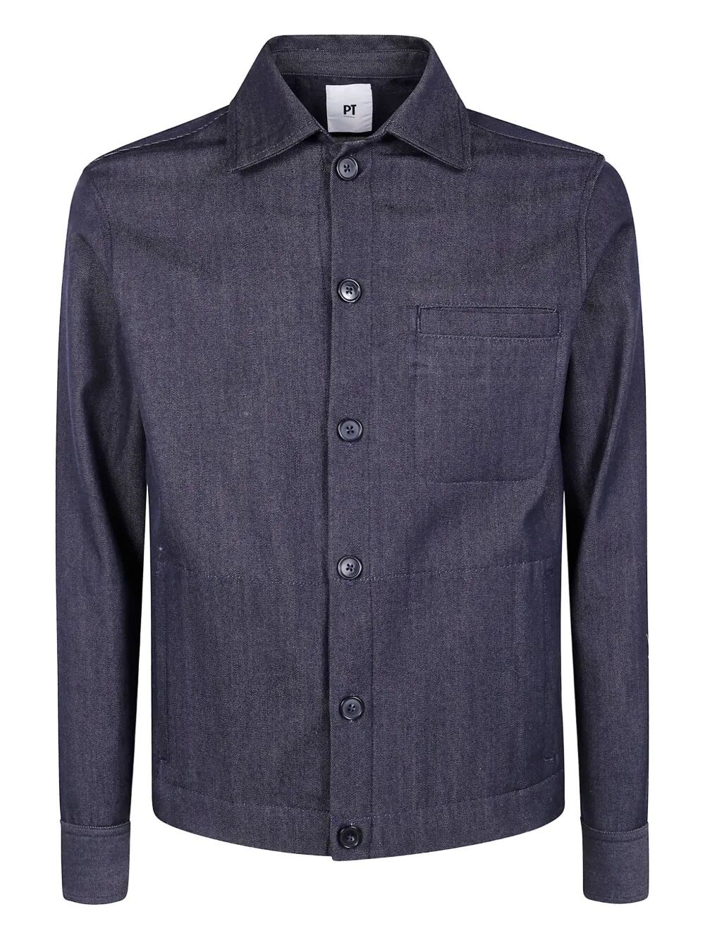 Dsquared2 Stapled Medium Stapled Clean Wash Dan Jean Jacket In Blue