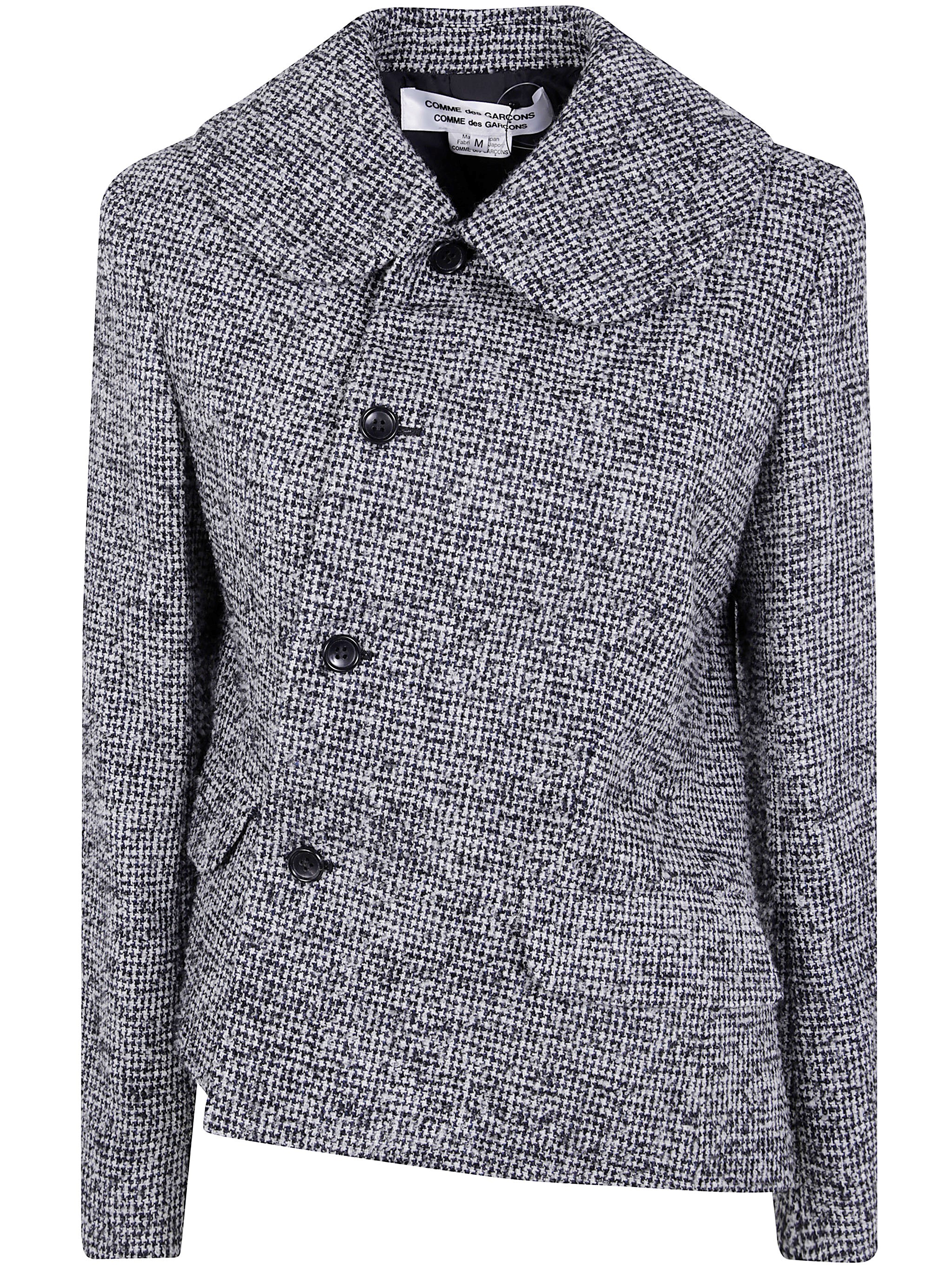 Comme Des Garcons - Comme Des Garcons Cropped Jacket In Black