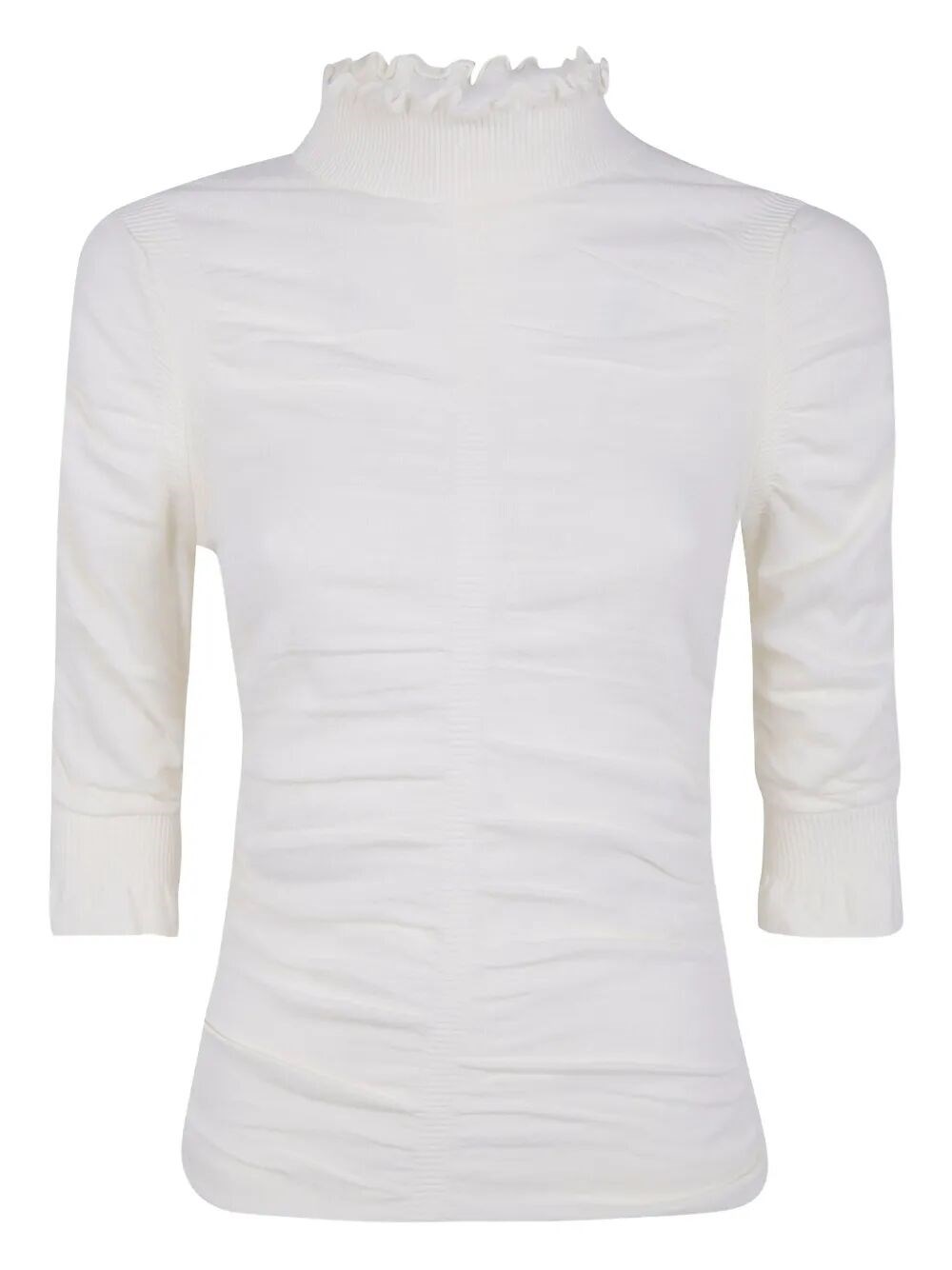 Twinset Round Neck Sweater In White