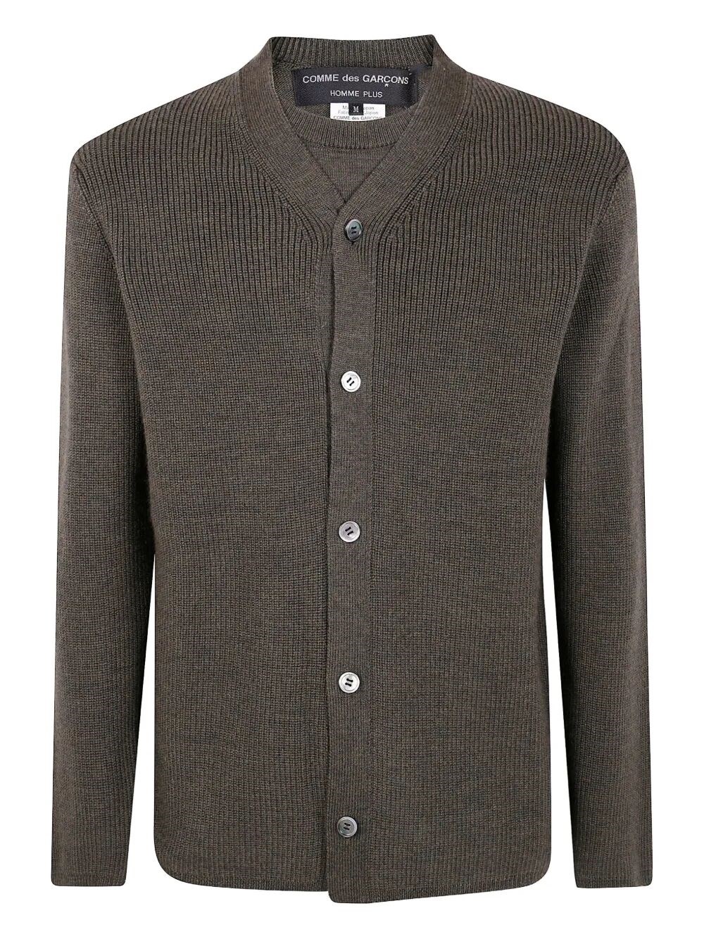 Comme Des Garçons Homme Deux Comme Des Garçons Homme Plus Cardigan In Gray