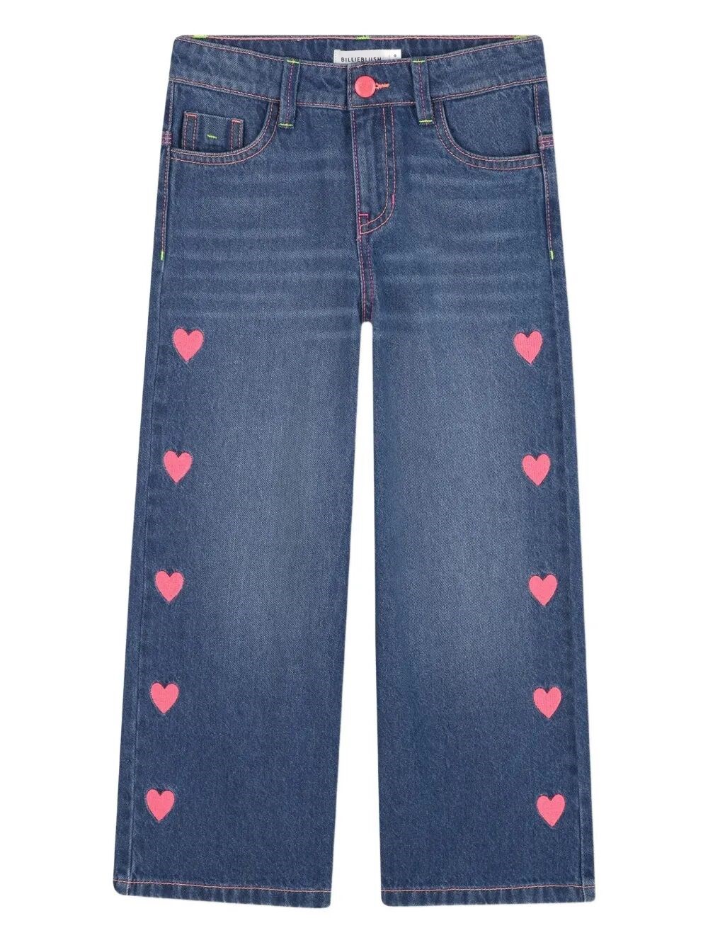 Twinset Denim Trousers In Agave