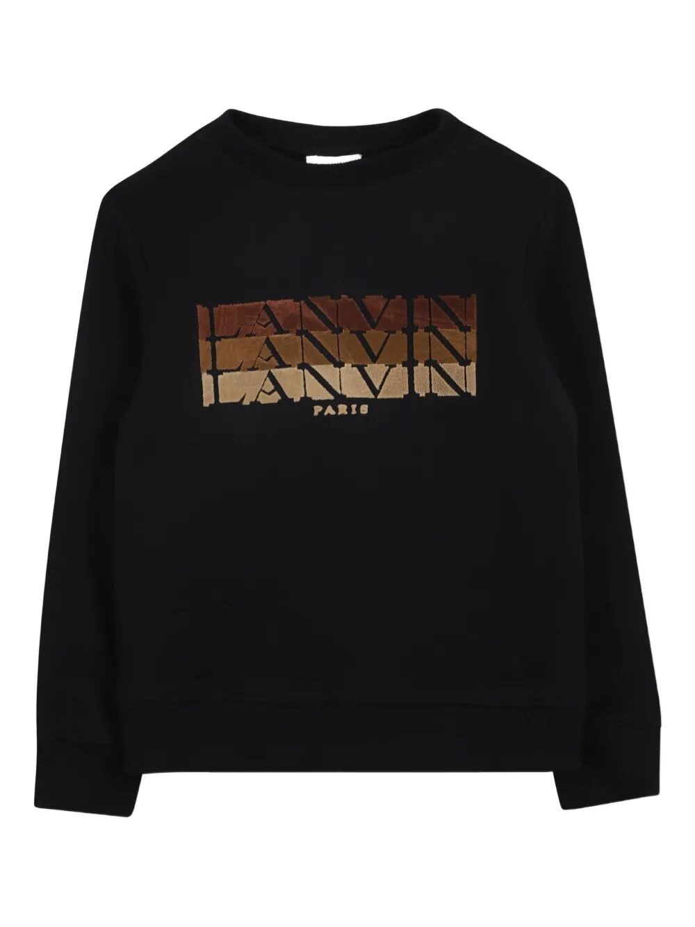Lanvin Kids' Sweatshirt In Black