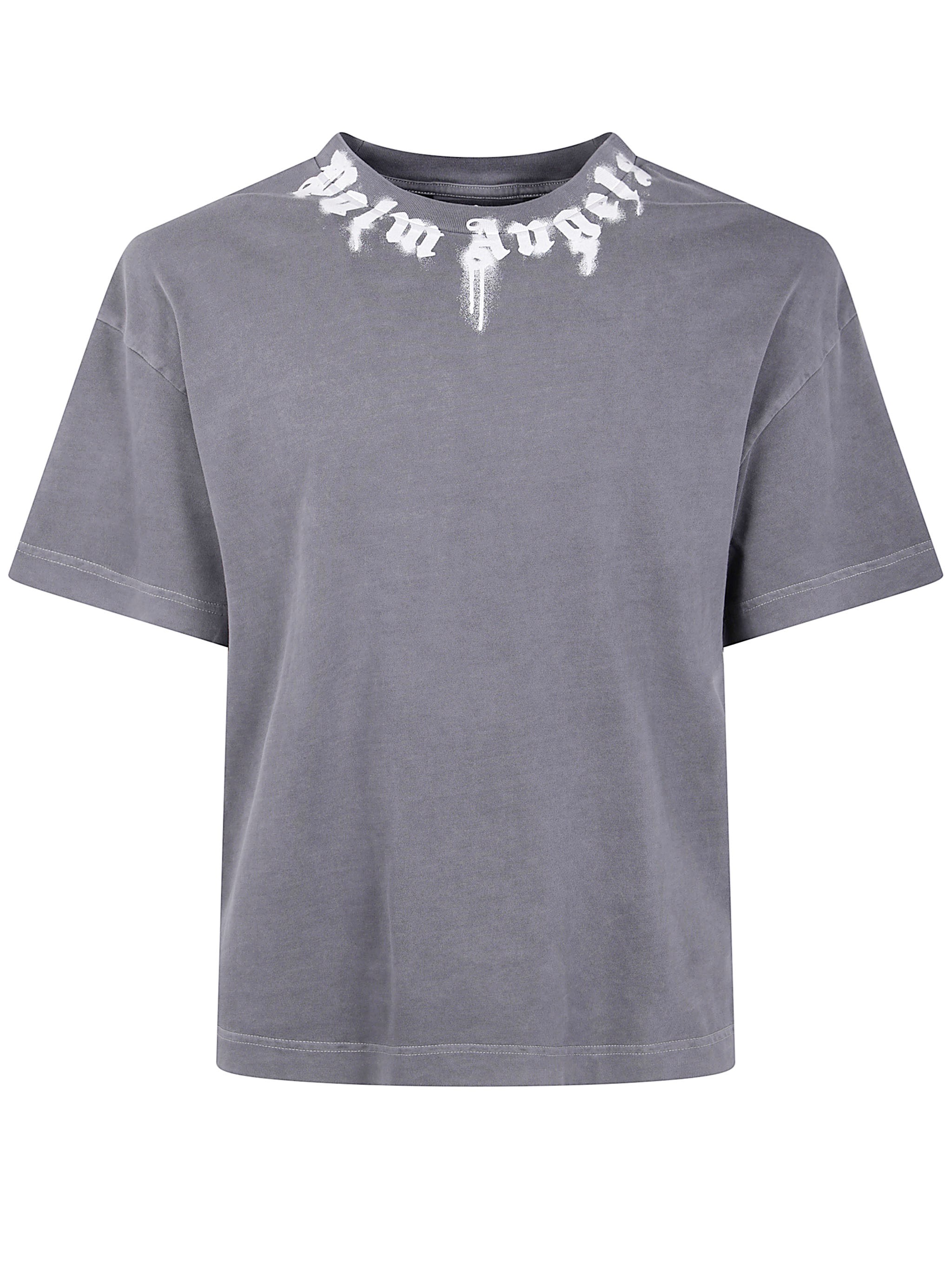 Sacai Eric Haze Print Pleated-back Knit Tee