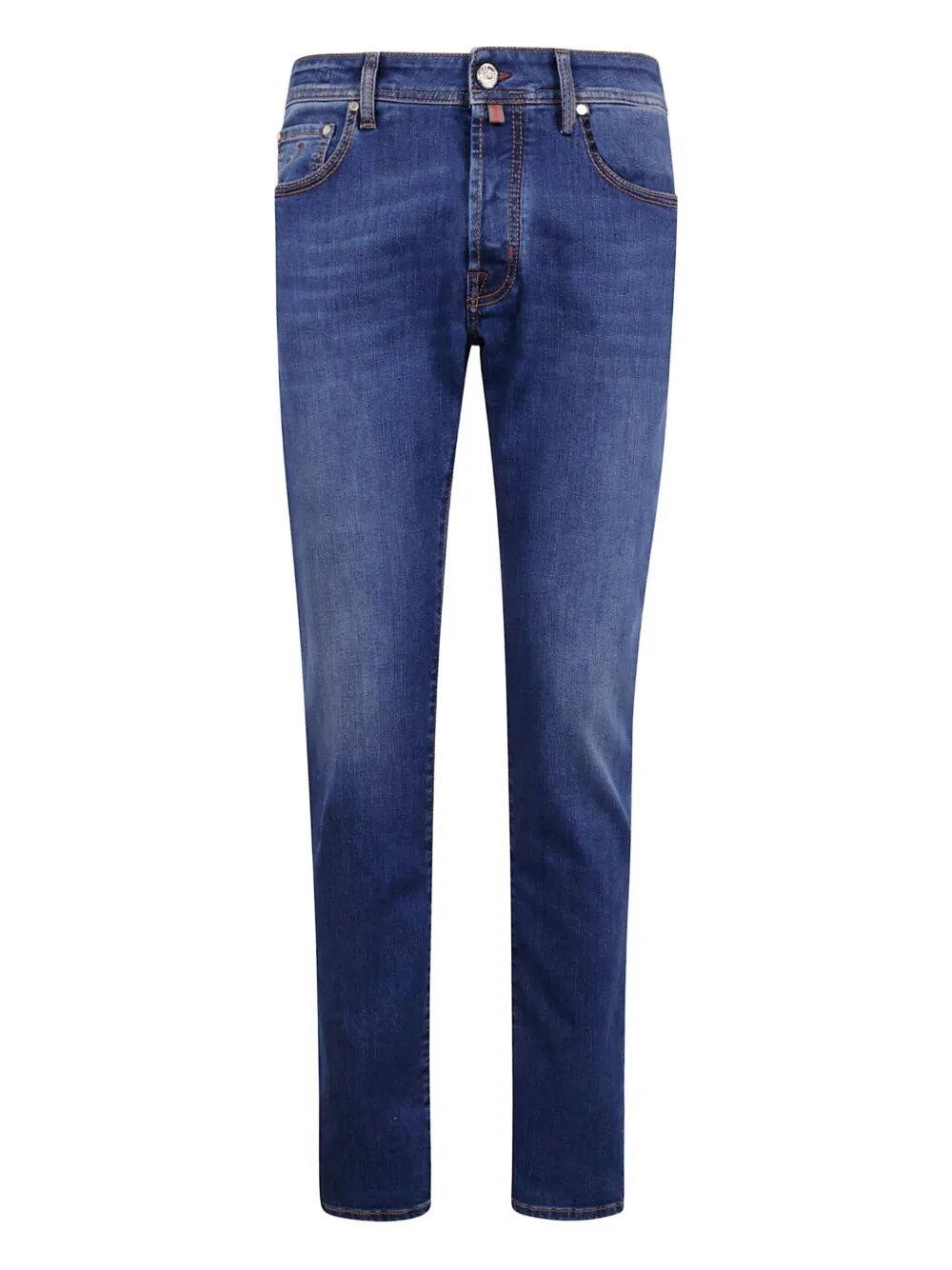 Jacob Cohen "pant 5 Pockets Slim Fit Bard V1" Denim In Blue