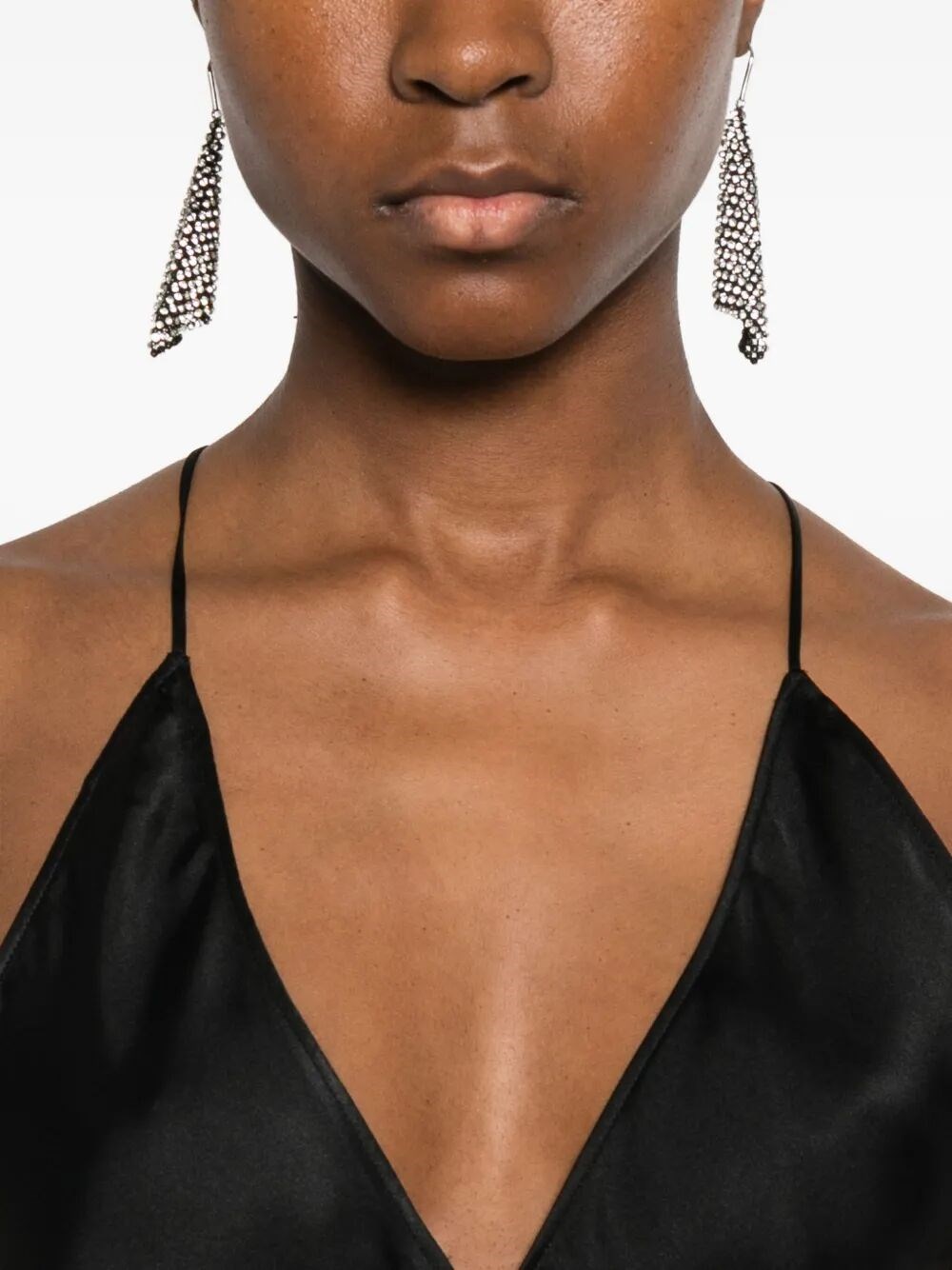 Blumarine 4c018a Blouson With Flounce In Black