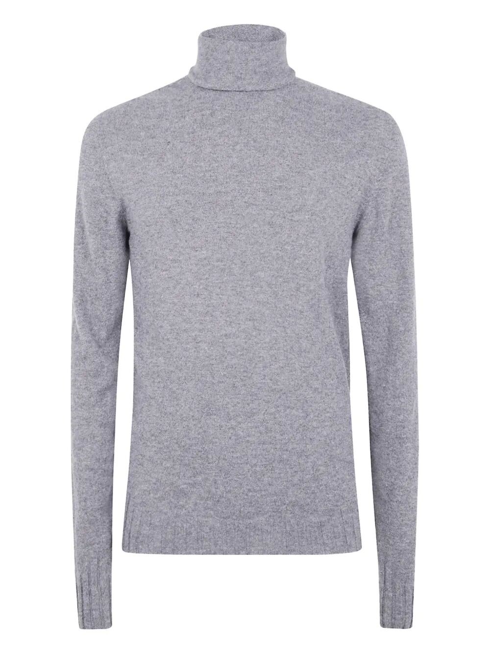 Md75 Cashmere Turtle Neck Sweater In Gray