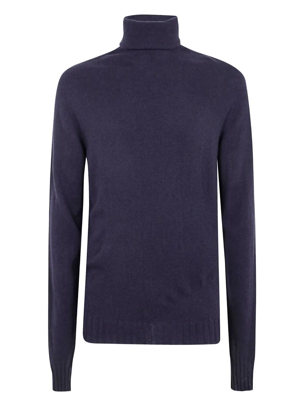 Md75 Cashmere Turtle Neck Sweater In Blue