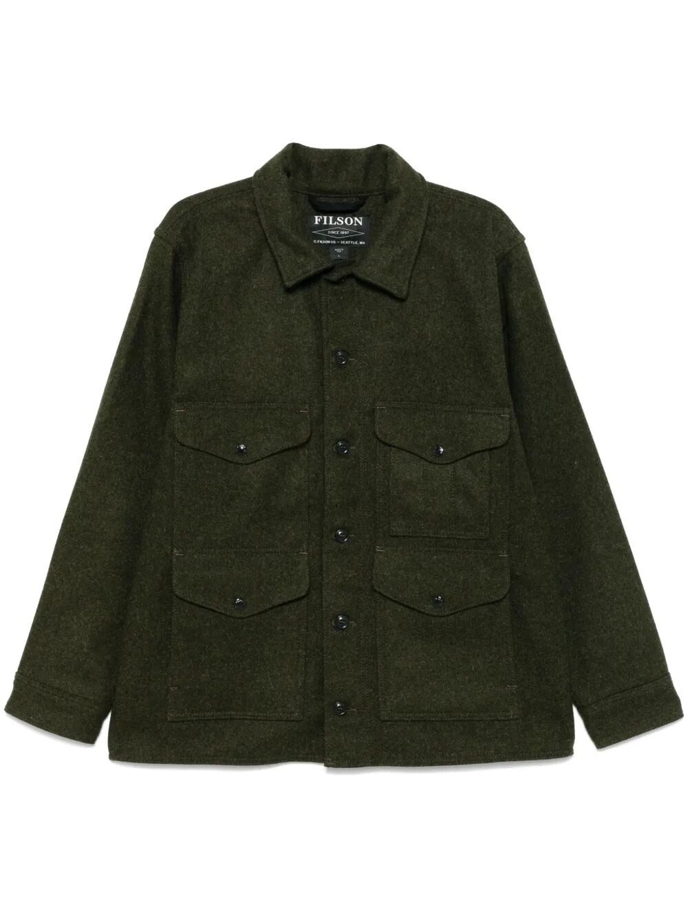Thom Krom "mackinaw Cruiser 26oz Wool" Jacket