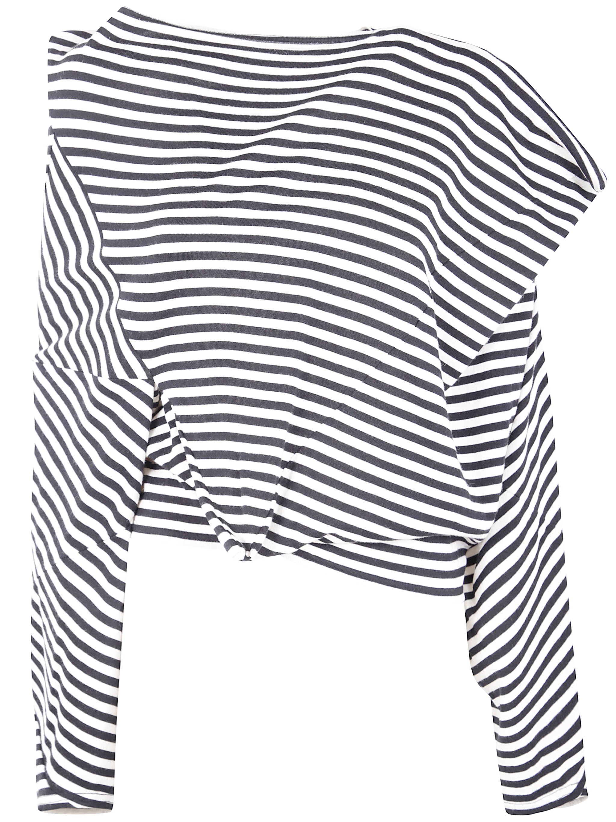 Junya Watanabe Asymetrical Blouse In Black