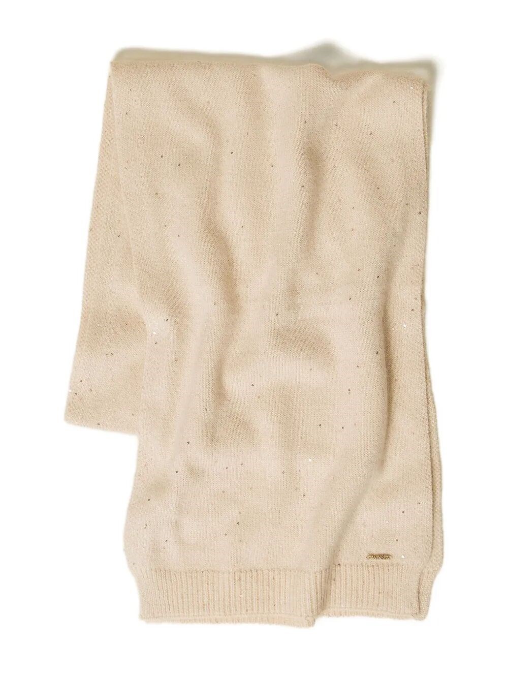 Twinset Parchment Scarf In Brown