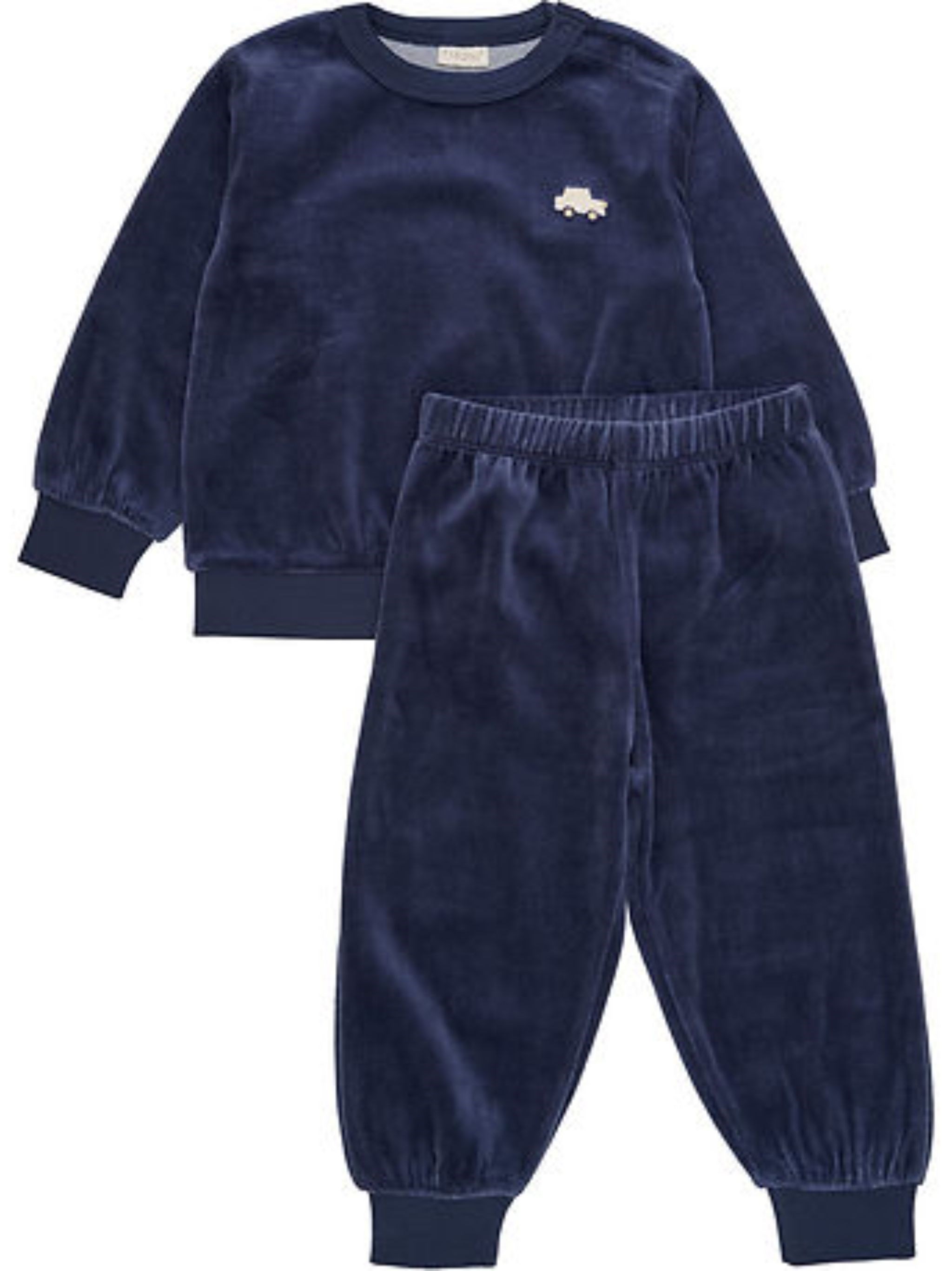 Fixoni Velour Set In Blue