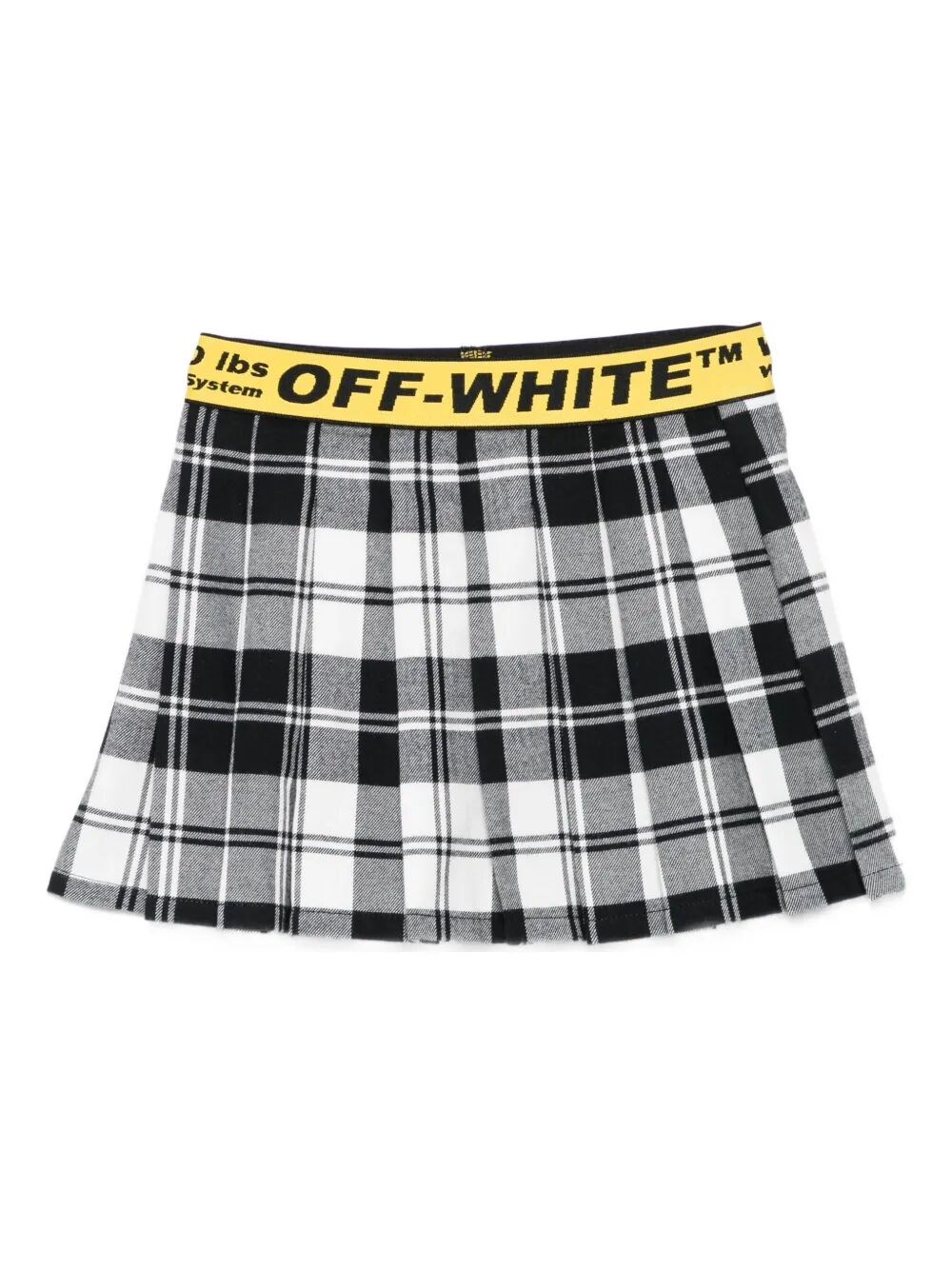 Off-white Kids' 'logo Industrial' Flan Skirt
