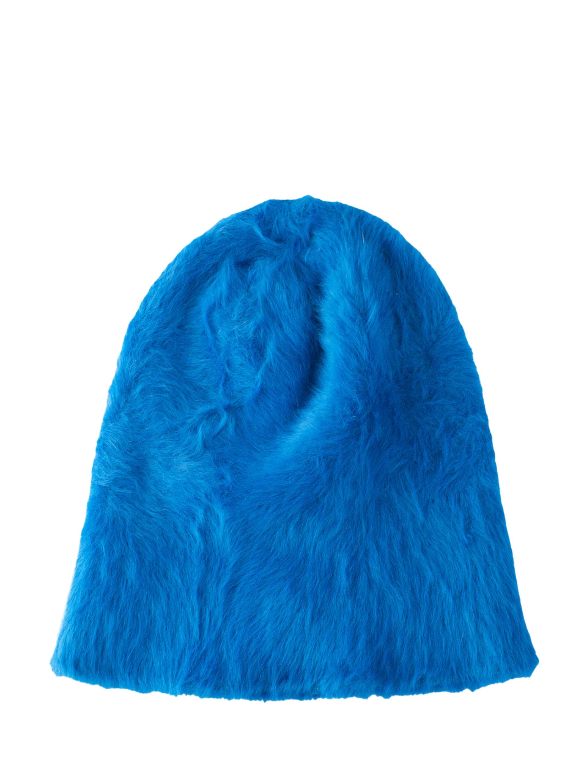 Kenzo Kopka (about) Angora Beanie In Blue