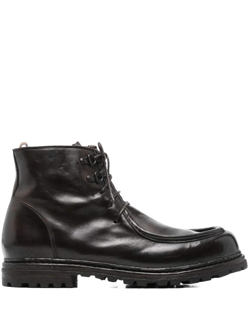 Officine Creative 'volcov' Lace Up Boot In Black