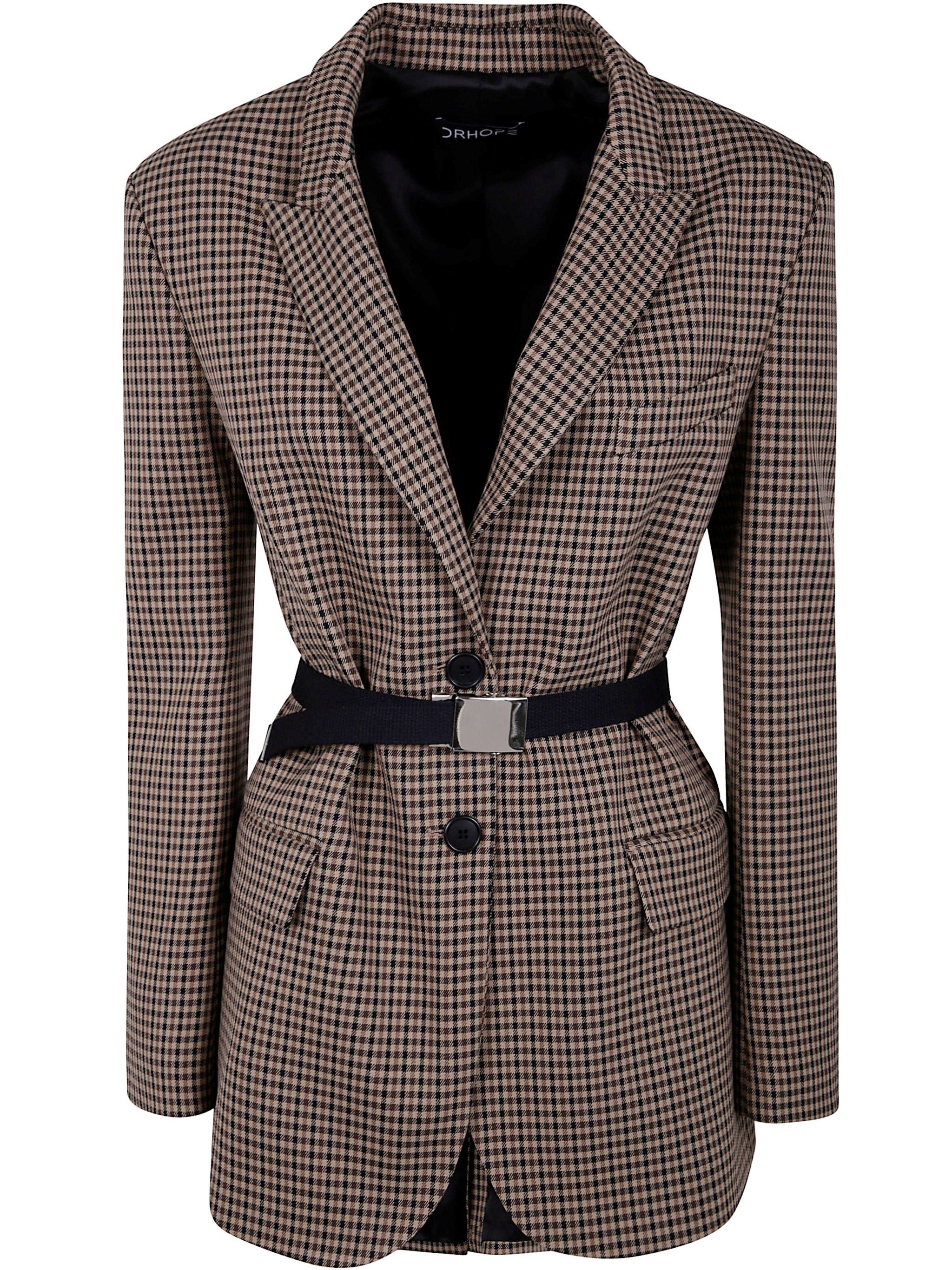 DRHOPE Belted Jacket