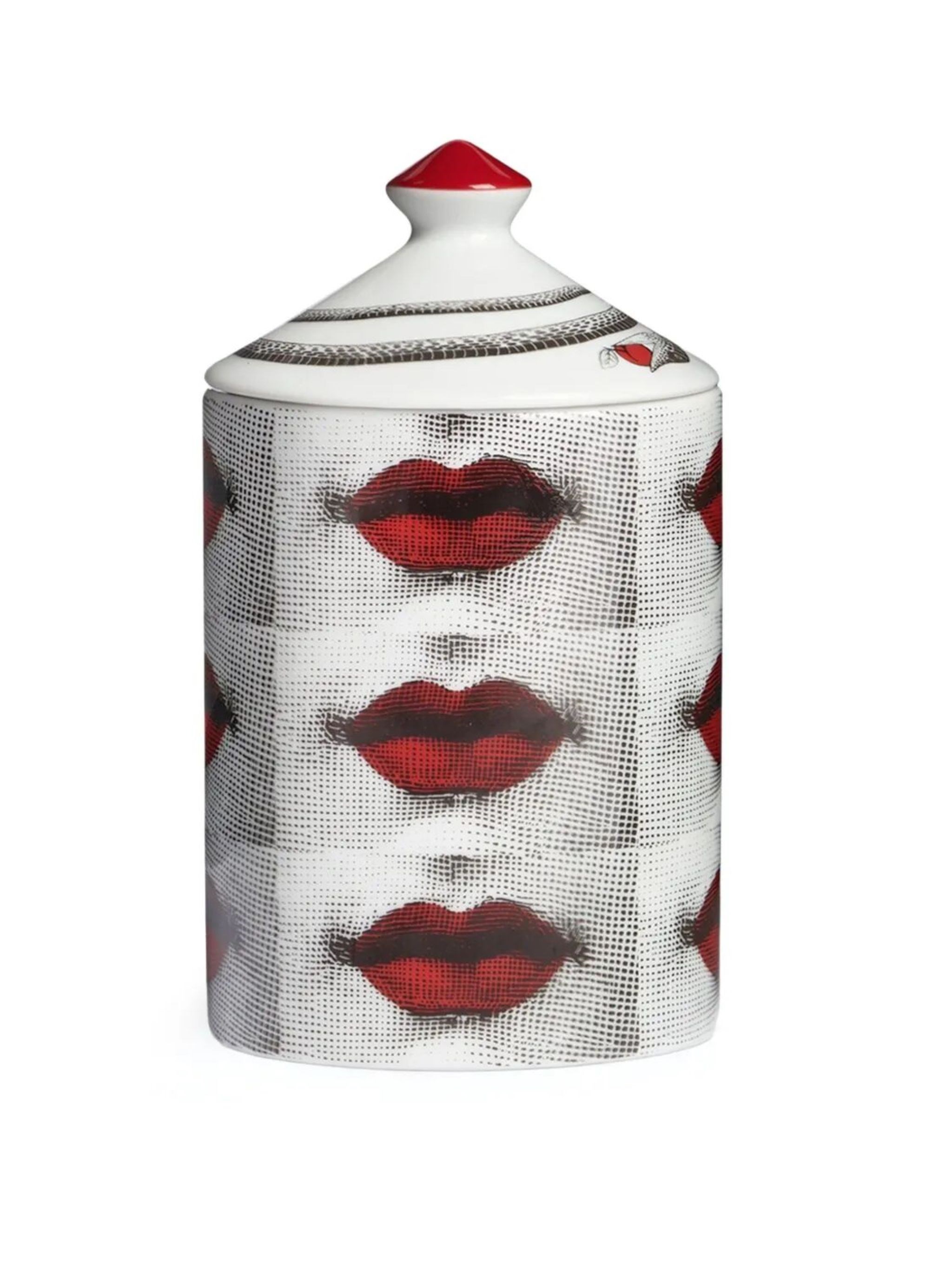 FORNASETTI "Fornasetti Bocche Frutto Proibito" Small Candle