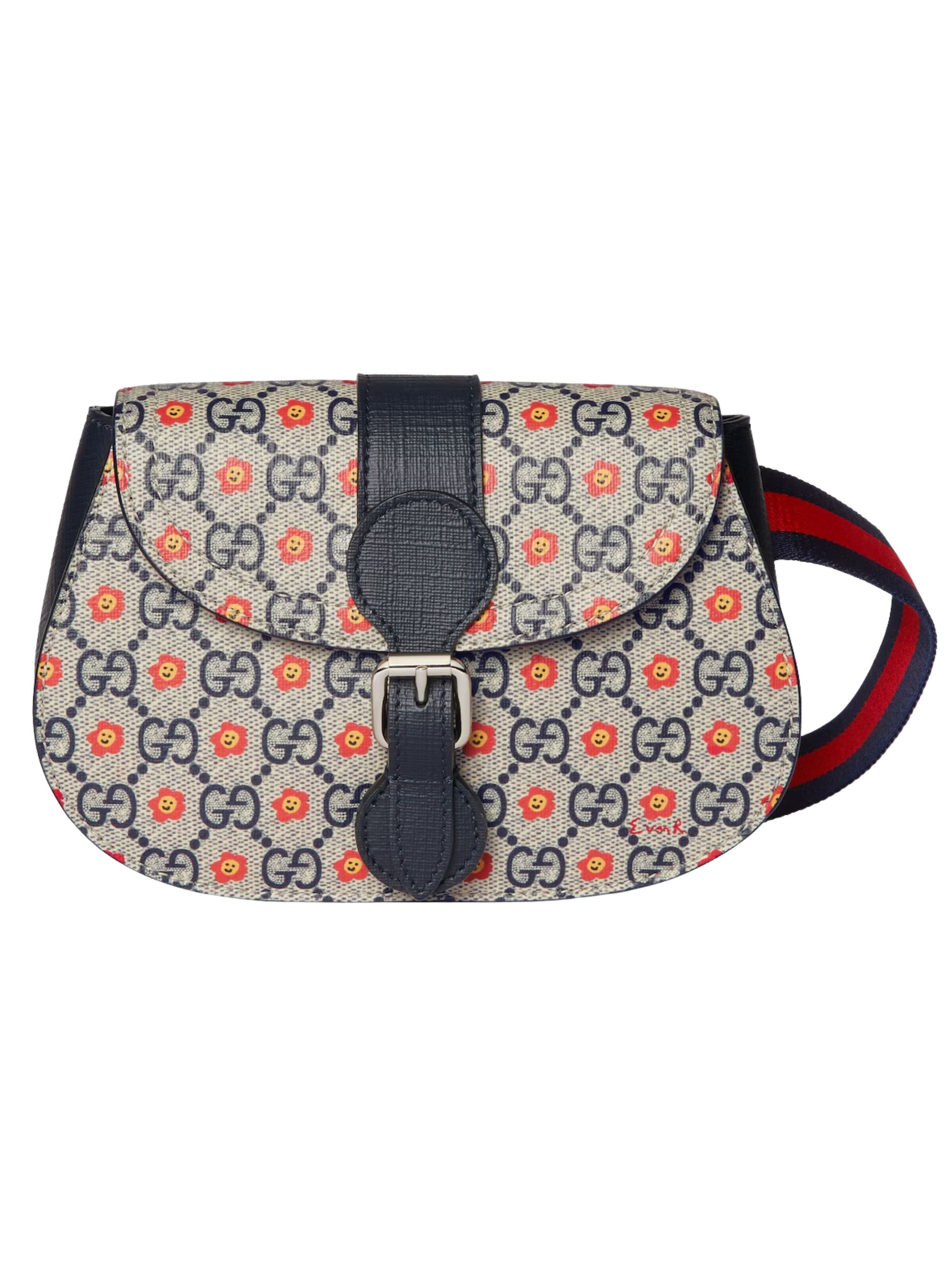 GUCCI KIDS Belt Bag Junior "Supreme Flowers"　GUCCI KIDS ベルトバッグ ジュニア「シュプリーム フラワーズ」 GUCCI