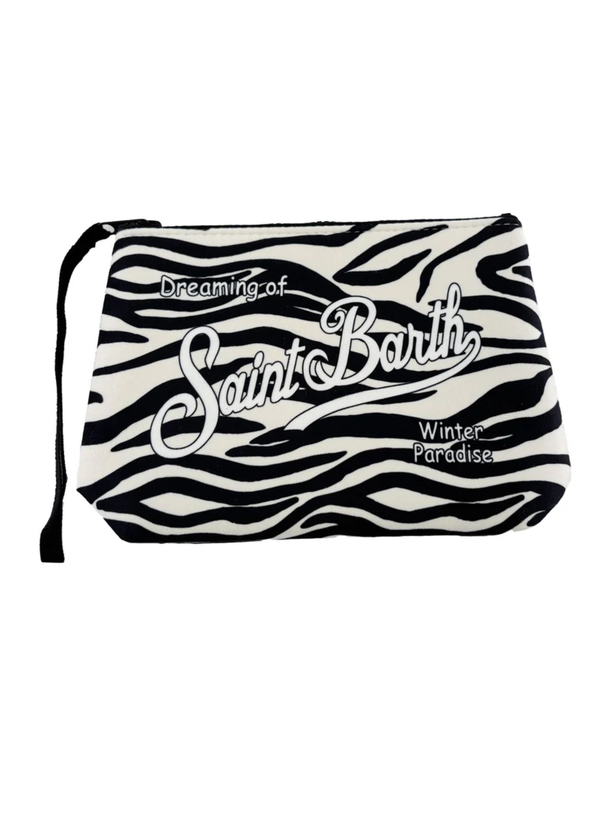 Mc2 Saint Barth 'aline' Pouch In Animal Print