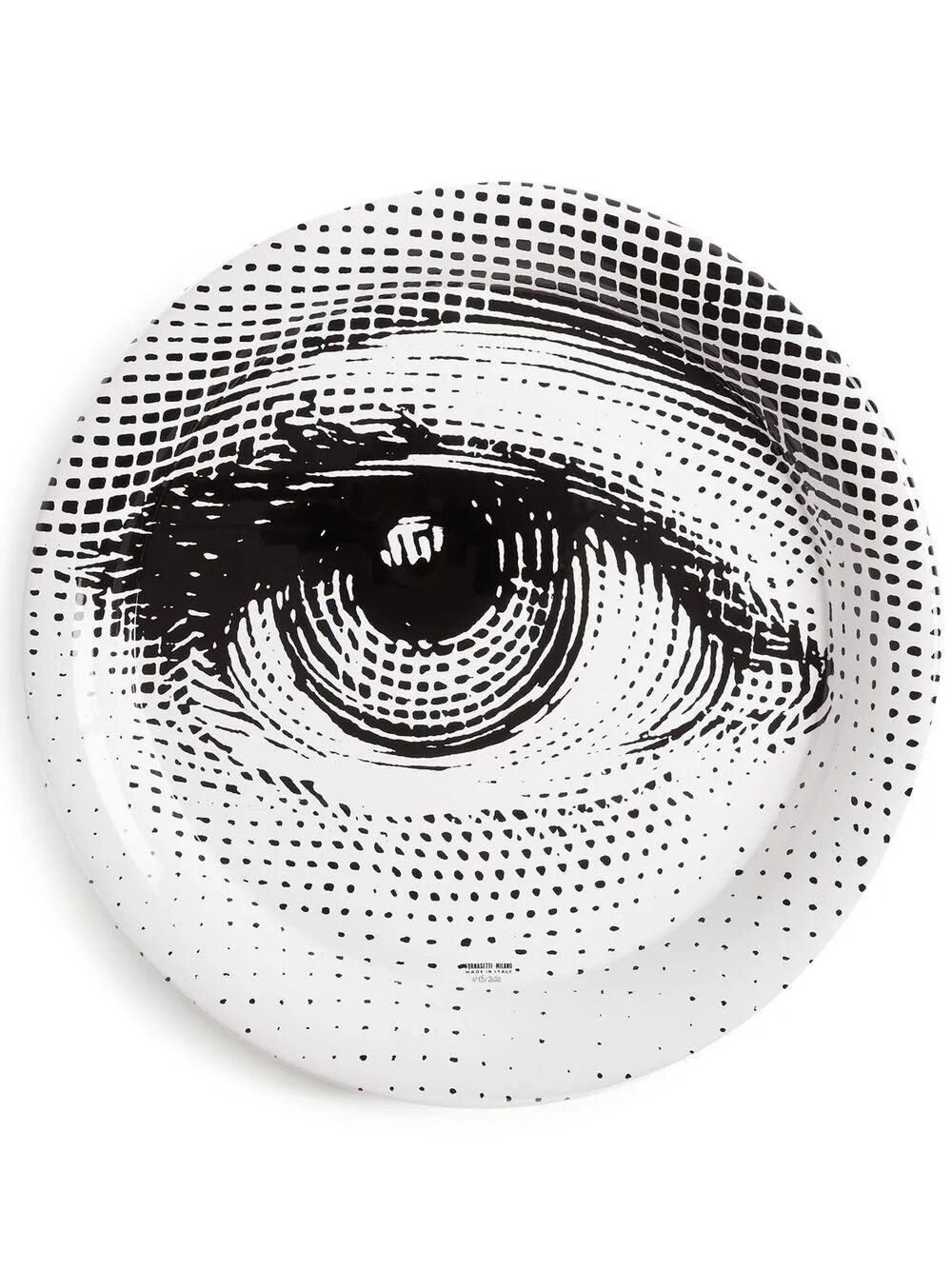 FORNASETTI Diameter Cm 60 "Theme And Variations Eyes Details" Round Tr