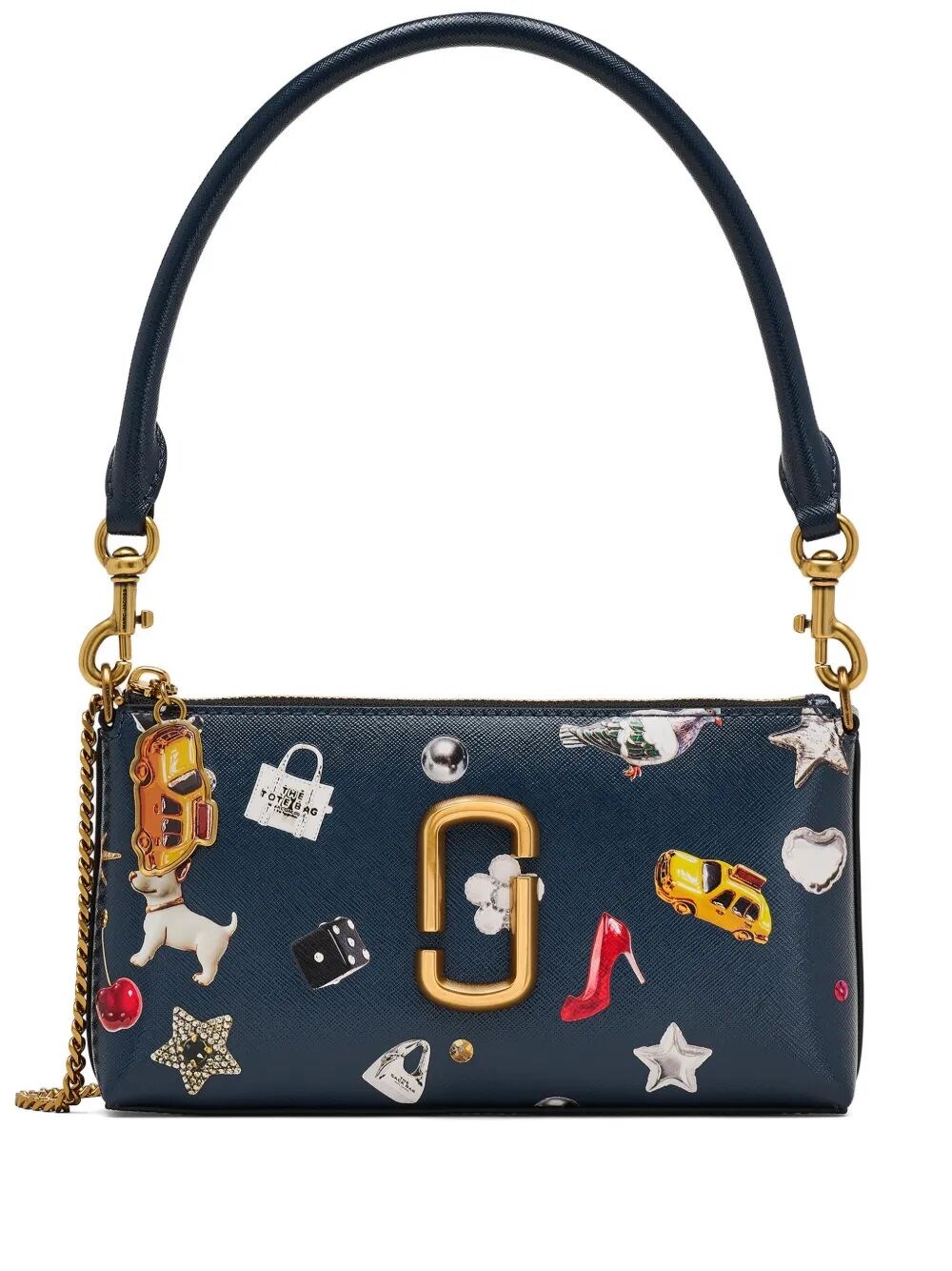 Marc Jacobs The Trinket Snapshot Convertible Shoulder Bag In Blue