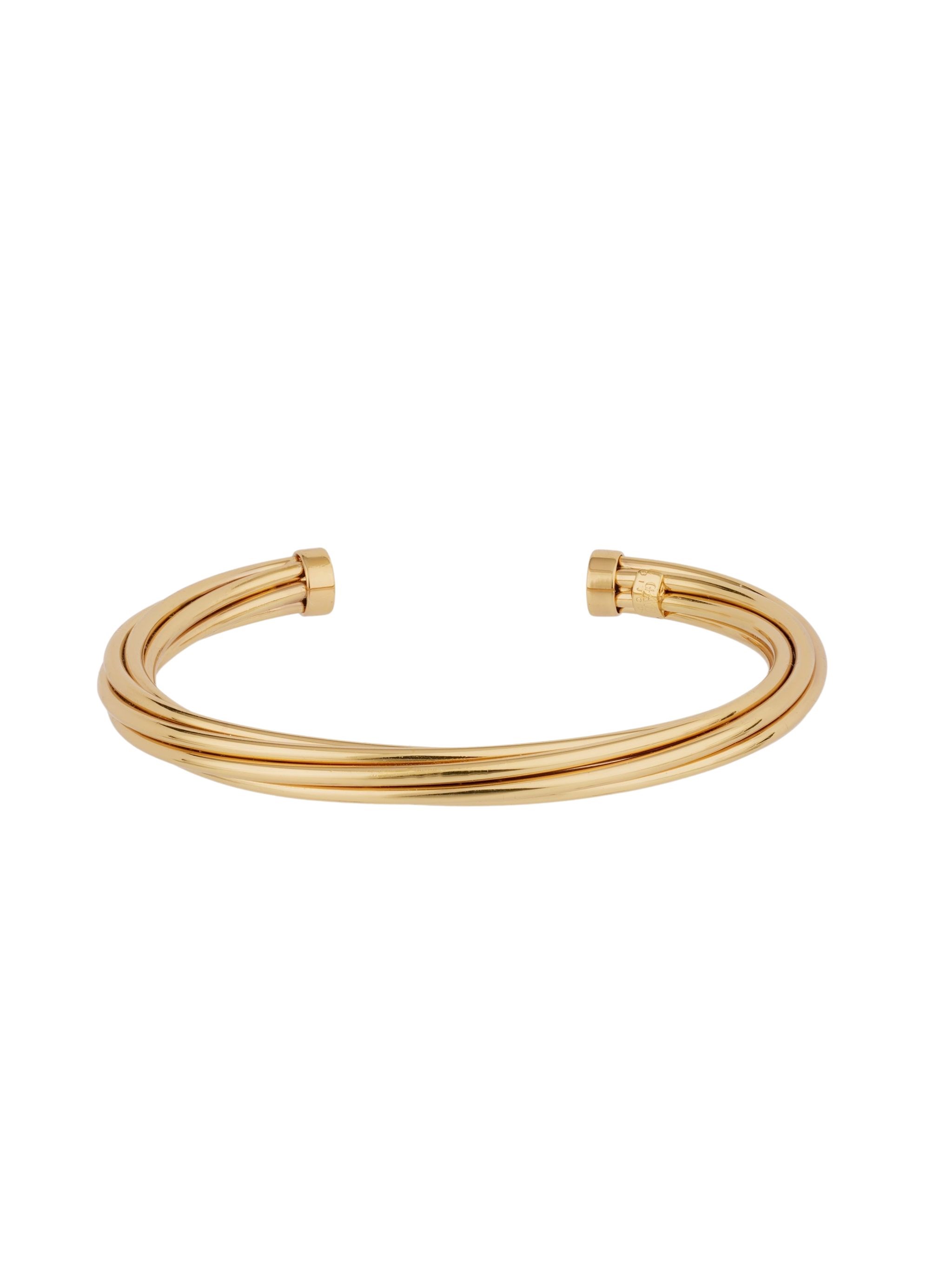 K-way "atik Bangle" Gold Plated Bracelet