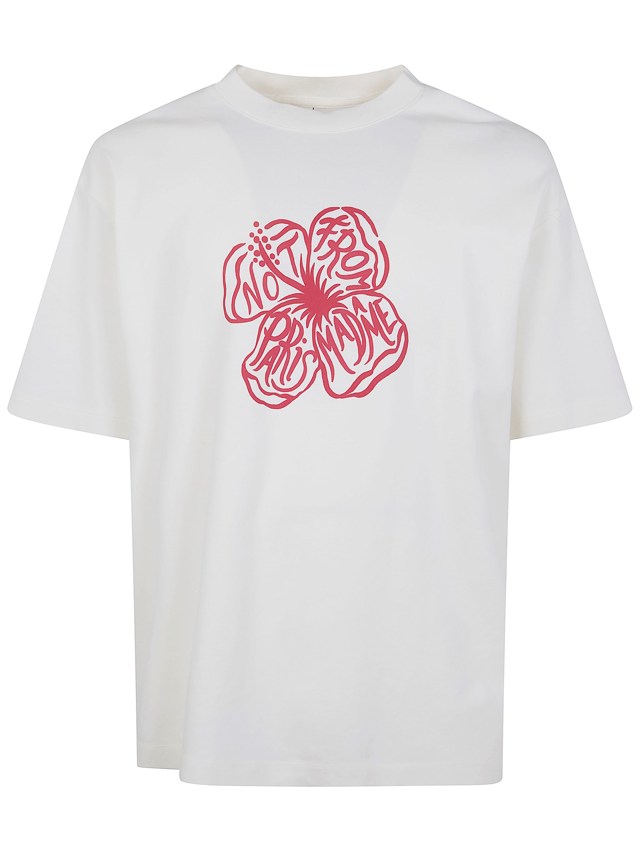 DROLE DE MONSIEUR "Slogan Hibiscus" T-Shirt