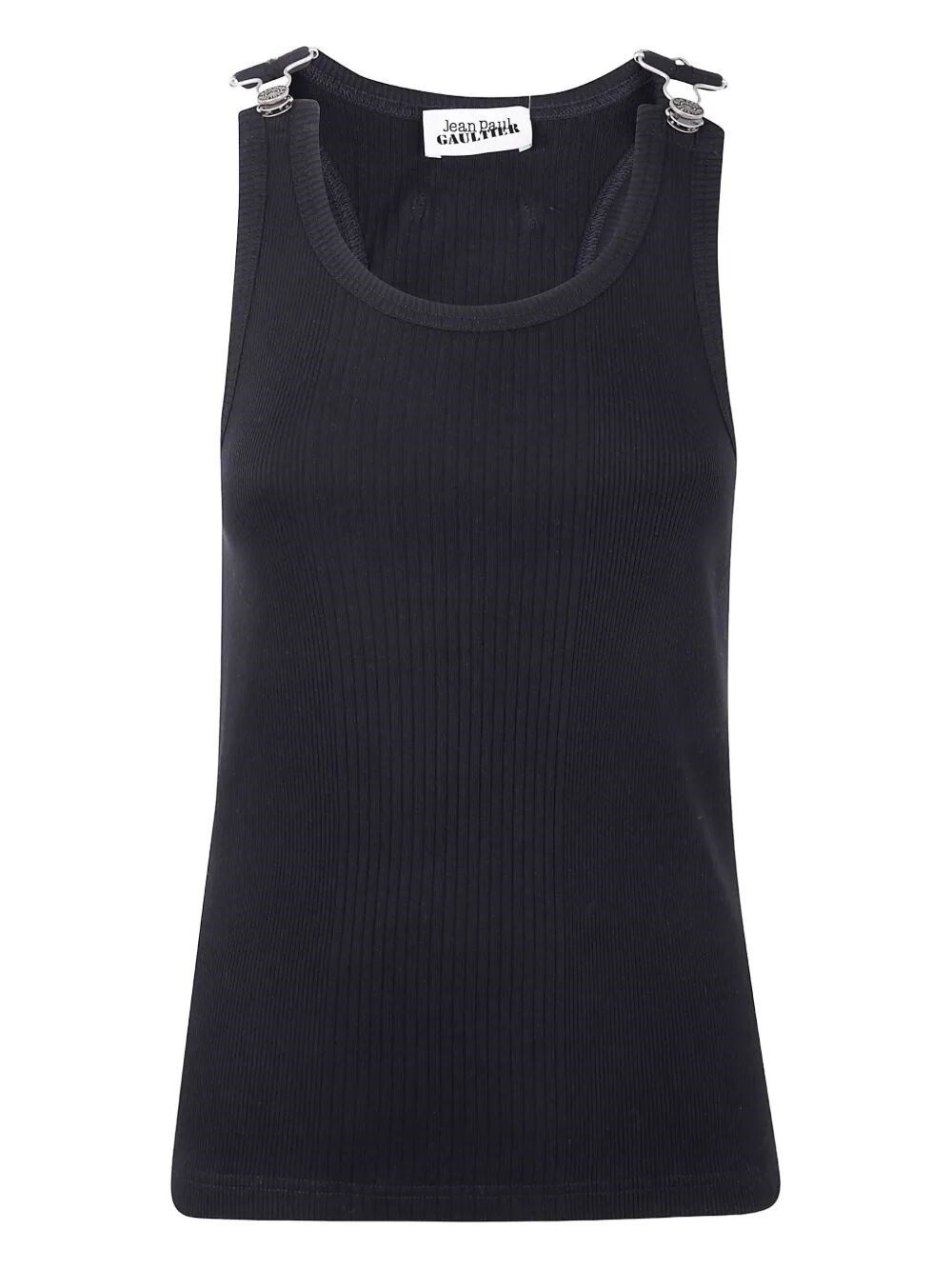 JEAN PAUL GAULTIER Tank Top With Overall Engraved