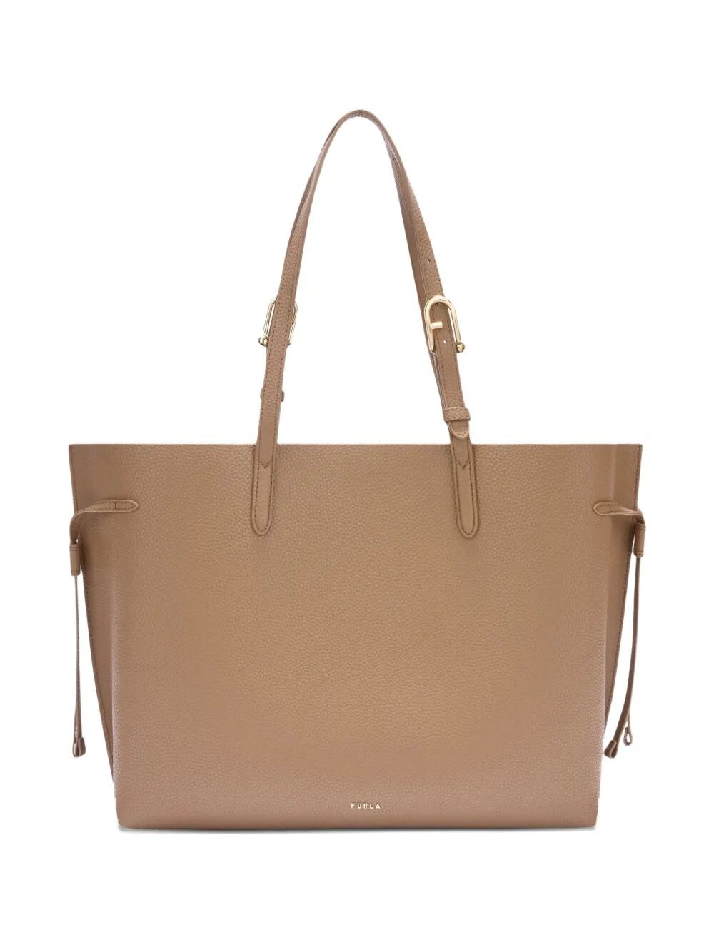 FURLA "Furla Ava" Double Calf Leather Large Tote Bag