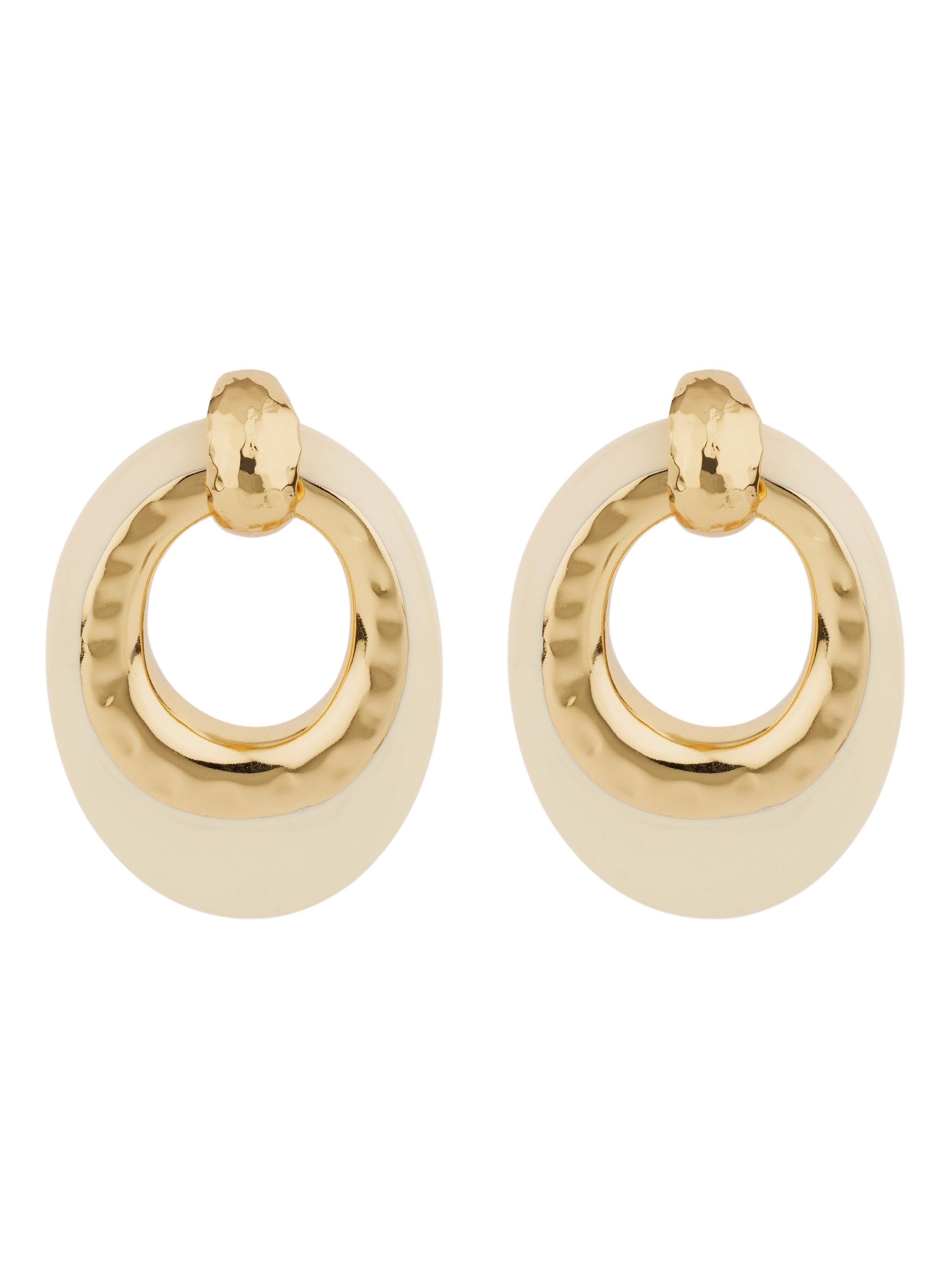 GAS BIJOUX "Selva" Gold Plated And Acetate Earrings