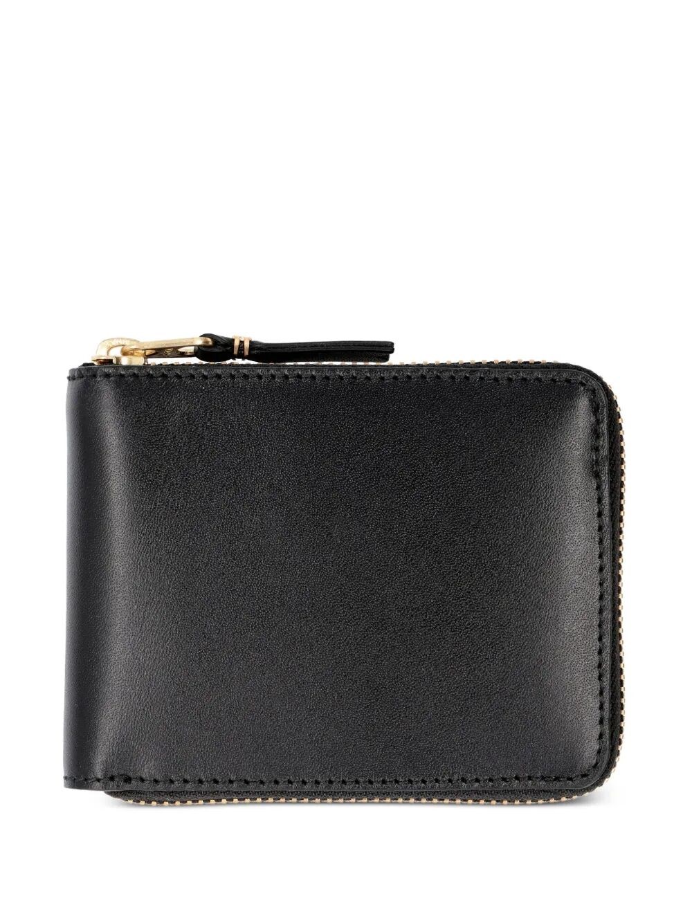 Comme Des Garçons "classic Leather Line 110x85 Mm" Wallet In Black