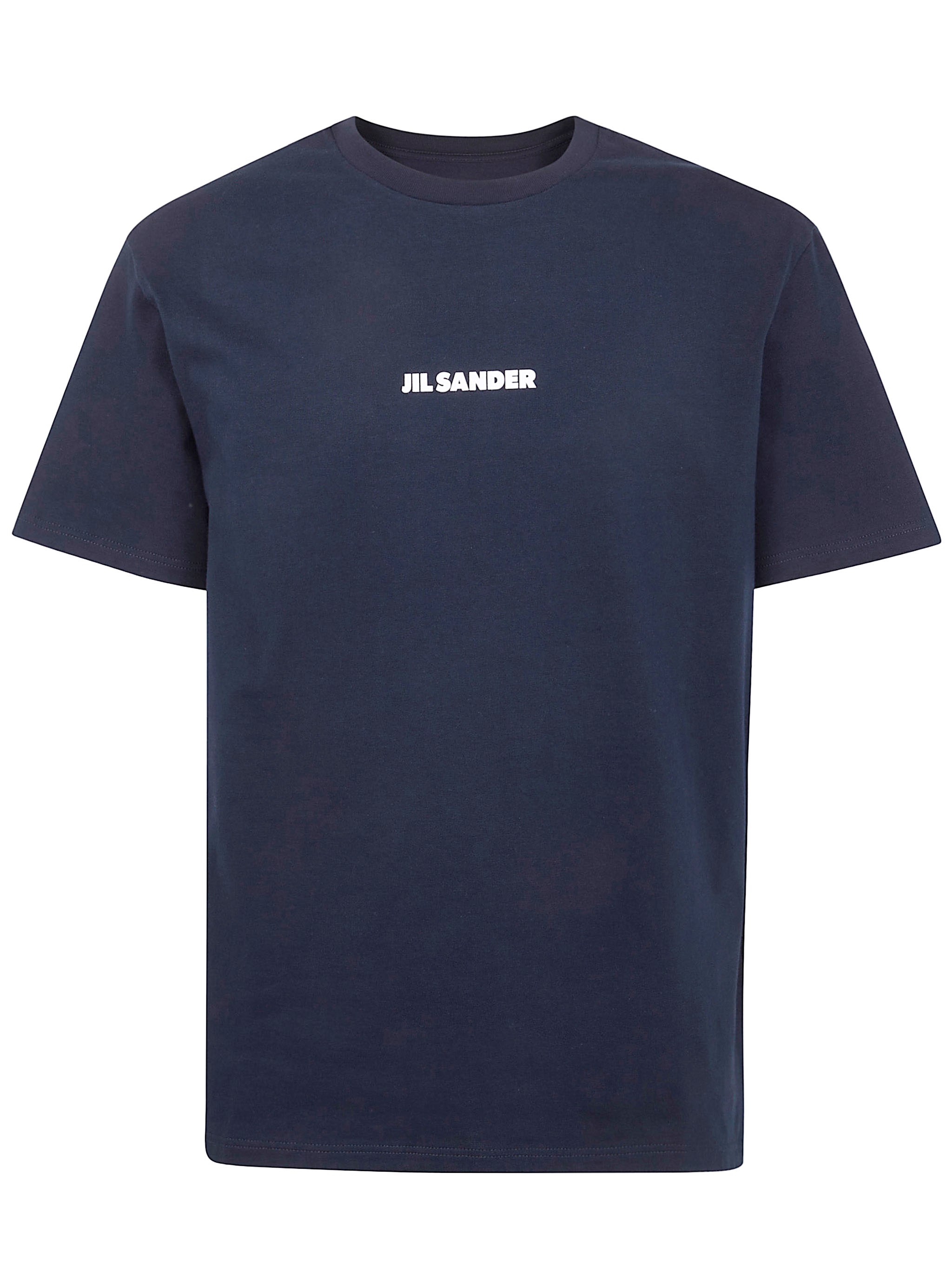 Jil Sander Crewneck Short Sleeves Logo T-Shirt