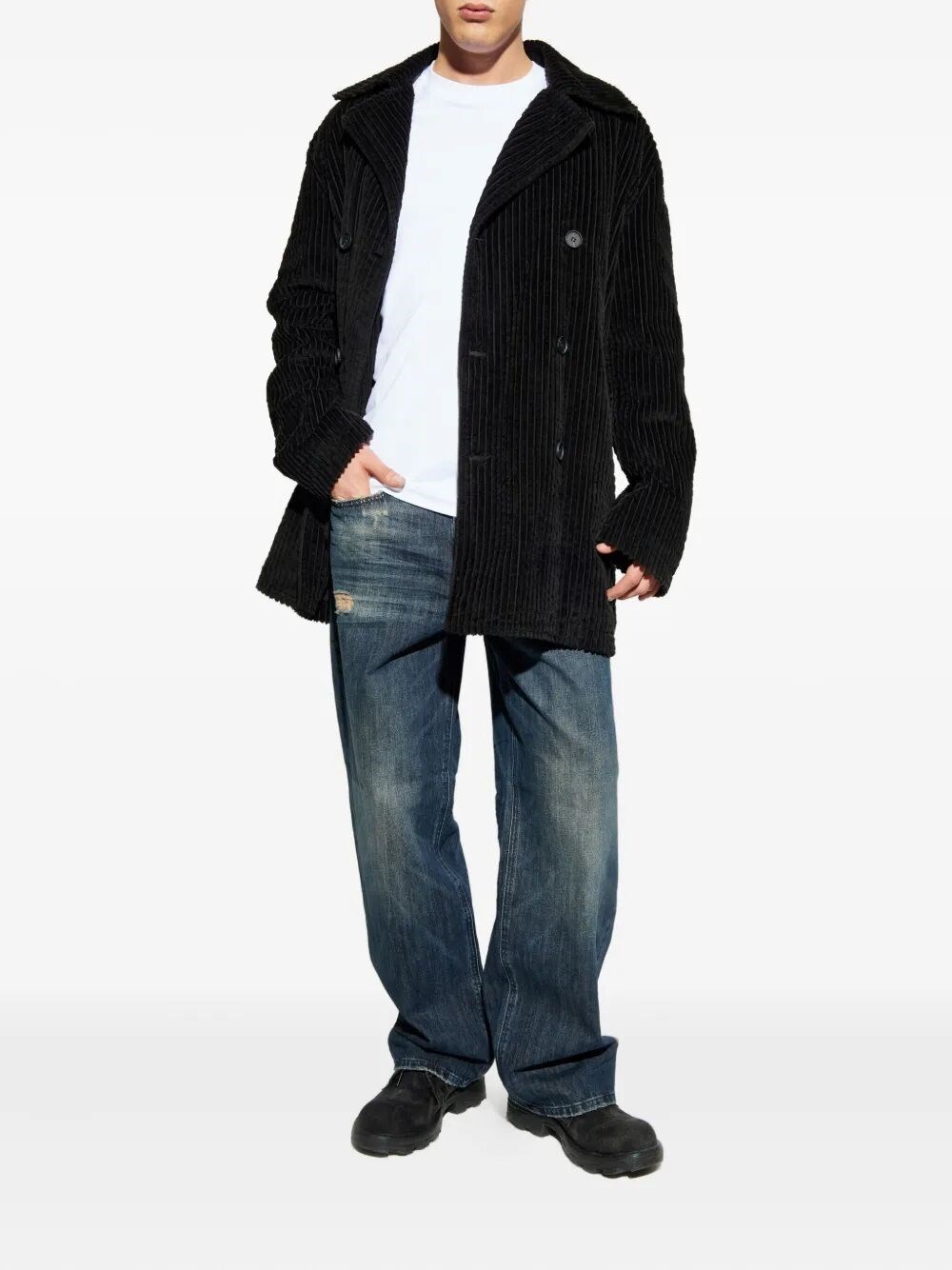 Uma Wang "2001 D-macro" Wide Leg Jeans