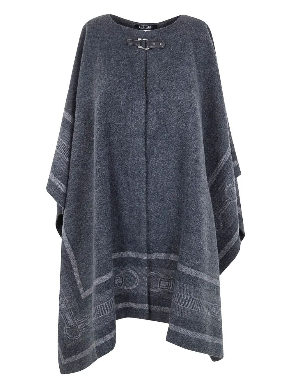 Erl 'bltng' Jacquard Poncho Cape