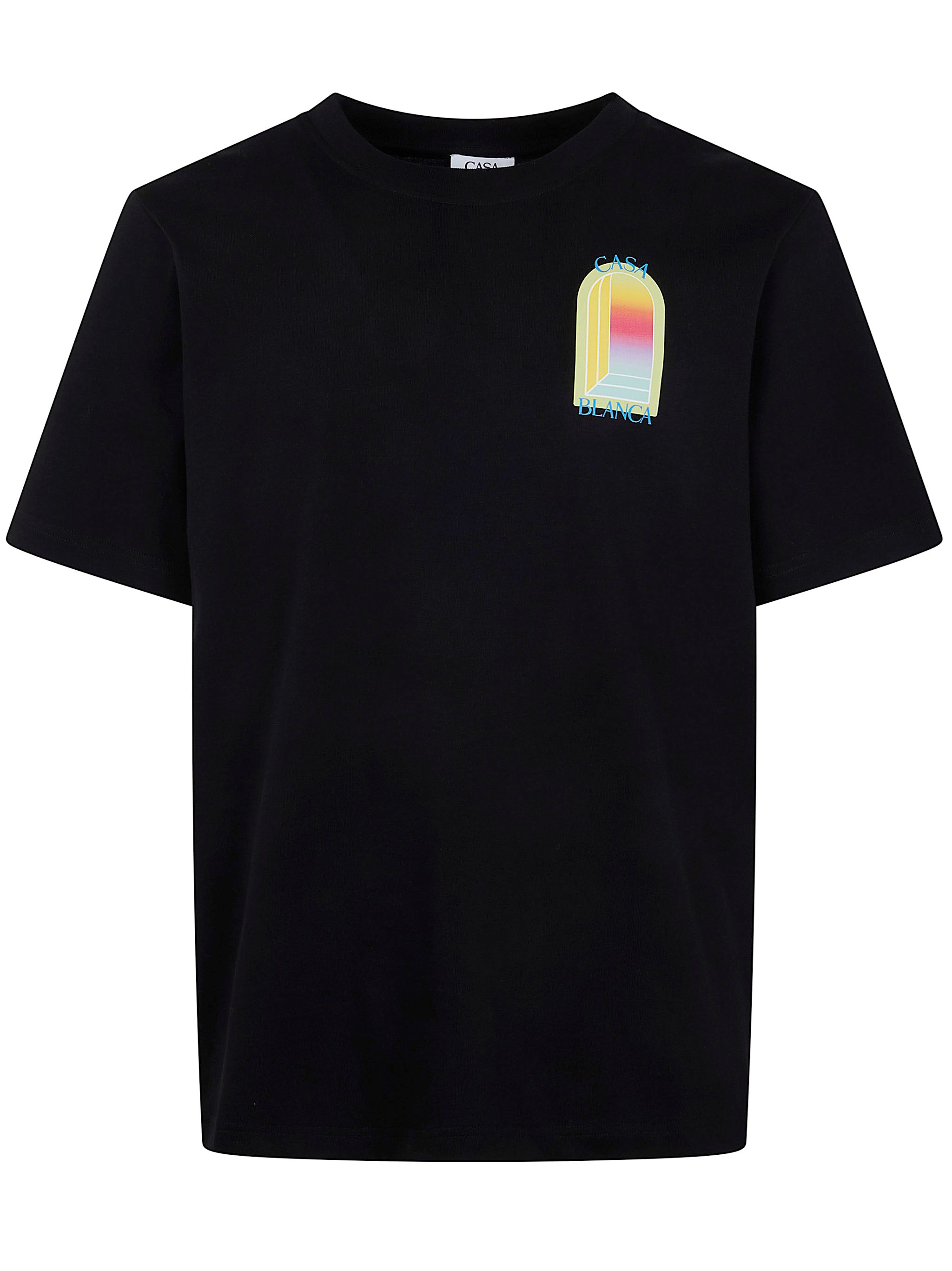 CASABLANCA "L`Arche Print" Classic T-Shirt　カサブランカ「ラルシュプリント」クラシックTシャツ CASABLANCA