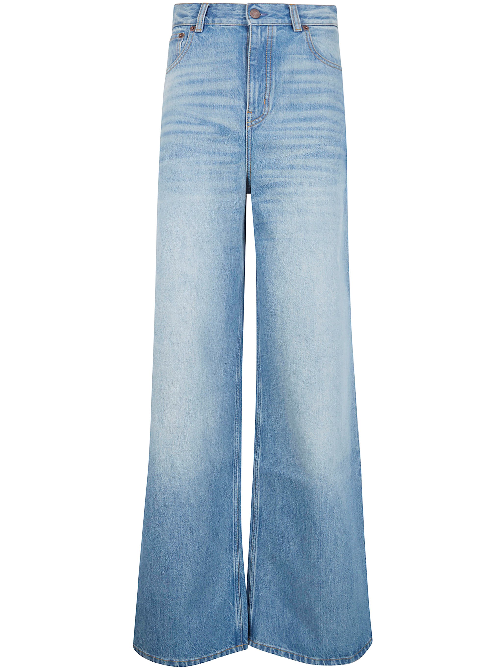 CHLOE High Waisted Wide Leg Denim