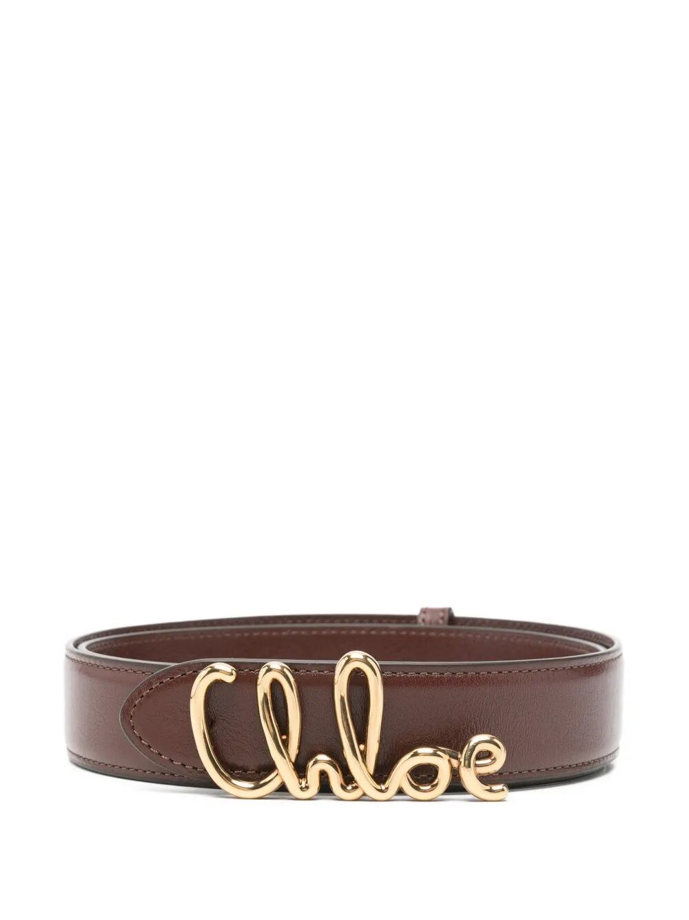 CHLOE "Chloe Iconic" Leather Belt