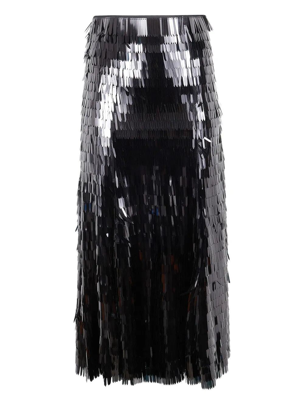 SELF-PORTRAIT Sequin Midi Skirt