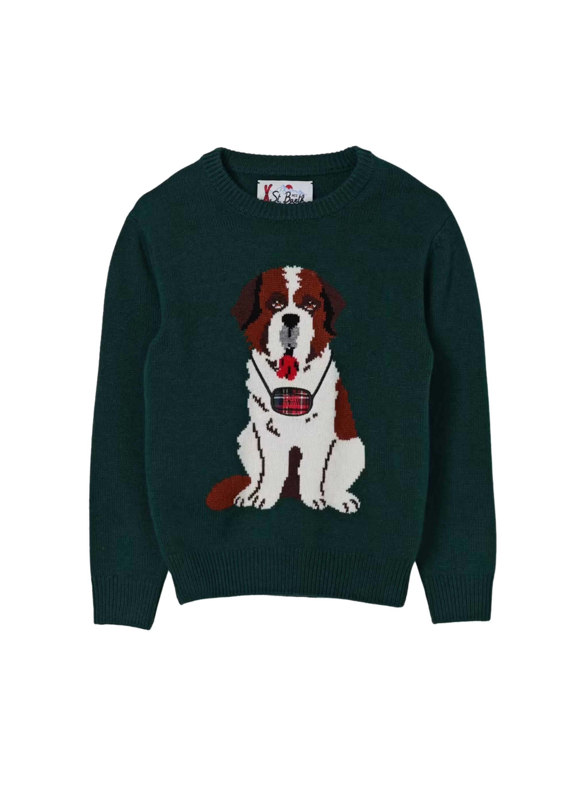 MC2 SAINT BARTH KIDS "Douglas" Round Neck Sweater