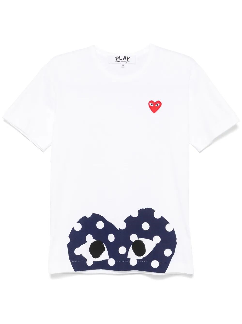COMME DES GARCONS PLAY "Red Emblem" T-Shirt