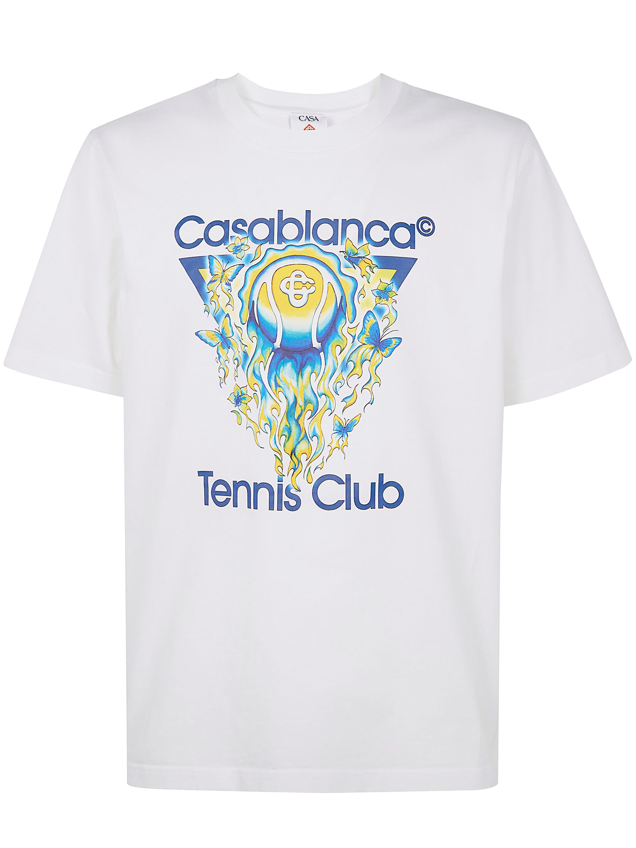 CASABLANCA 'Tennis Club Icon Classic' T-Shirt　カサブランカ テニス クラブ アイコン クラシック T シャツ CASABLANCA
