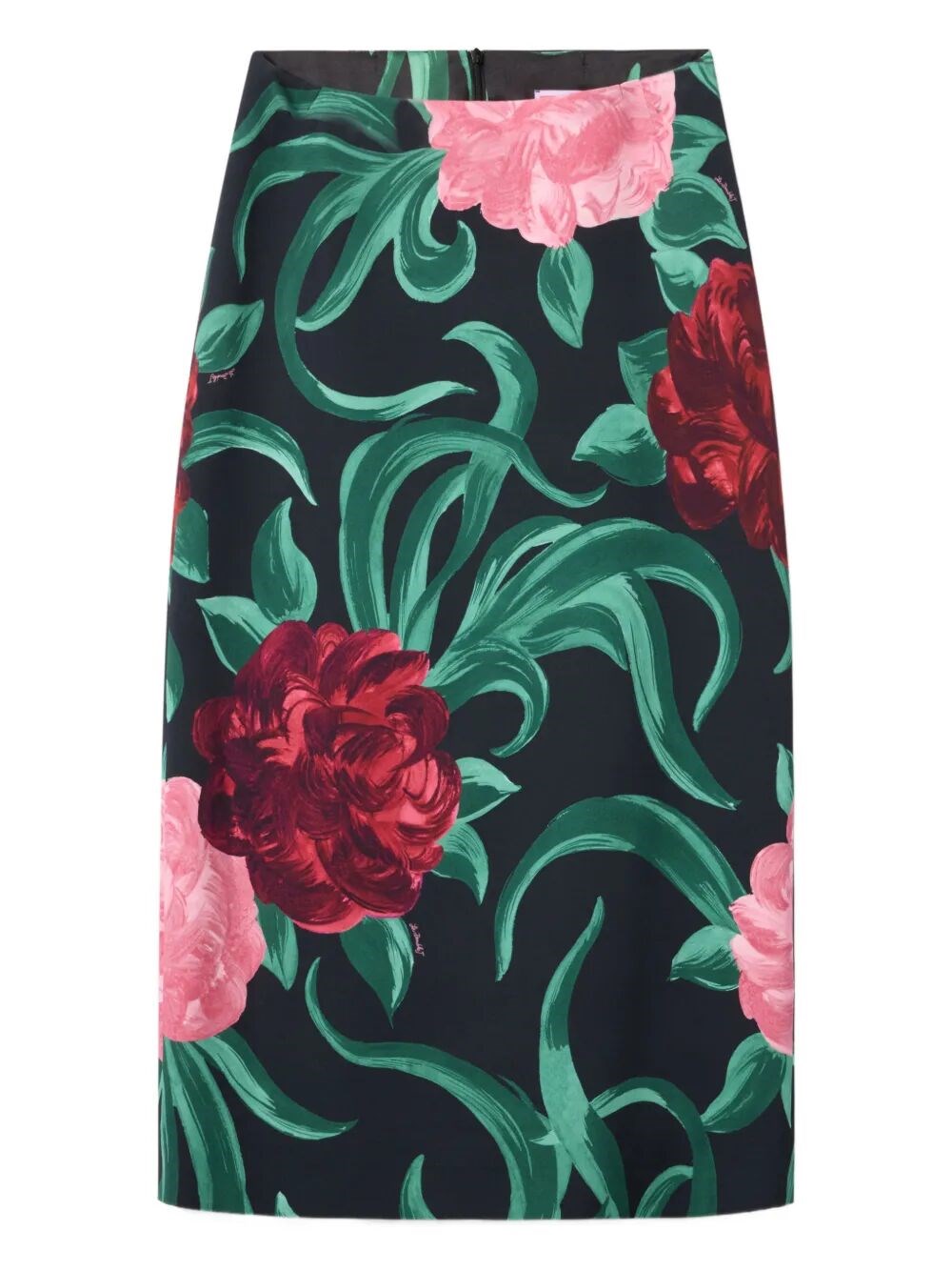 La Doublej Pencil Skirt In Black